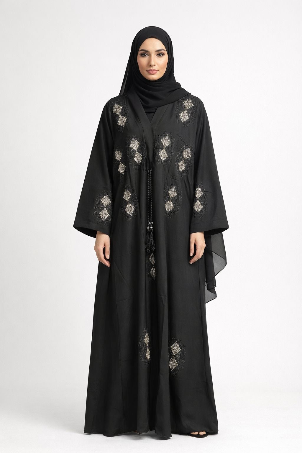 Black Mirage Abaya