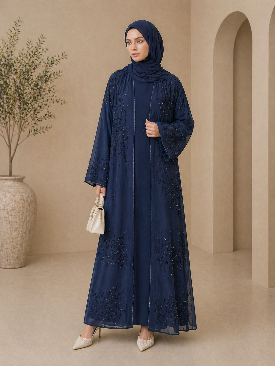 Elysian Midnight Abaya
