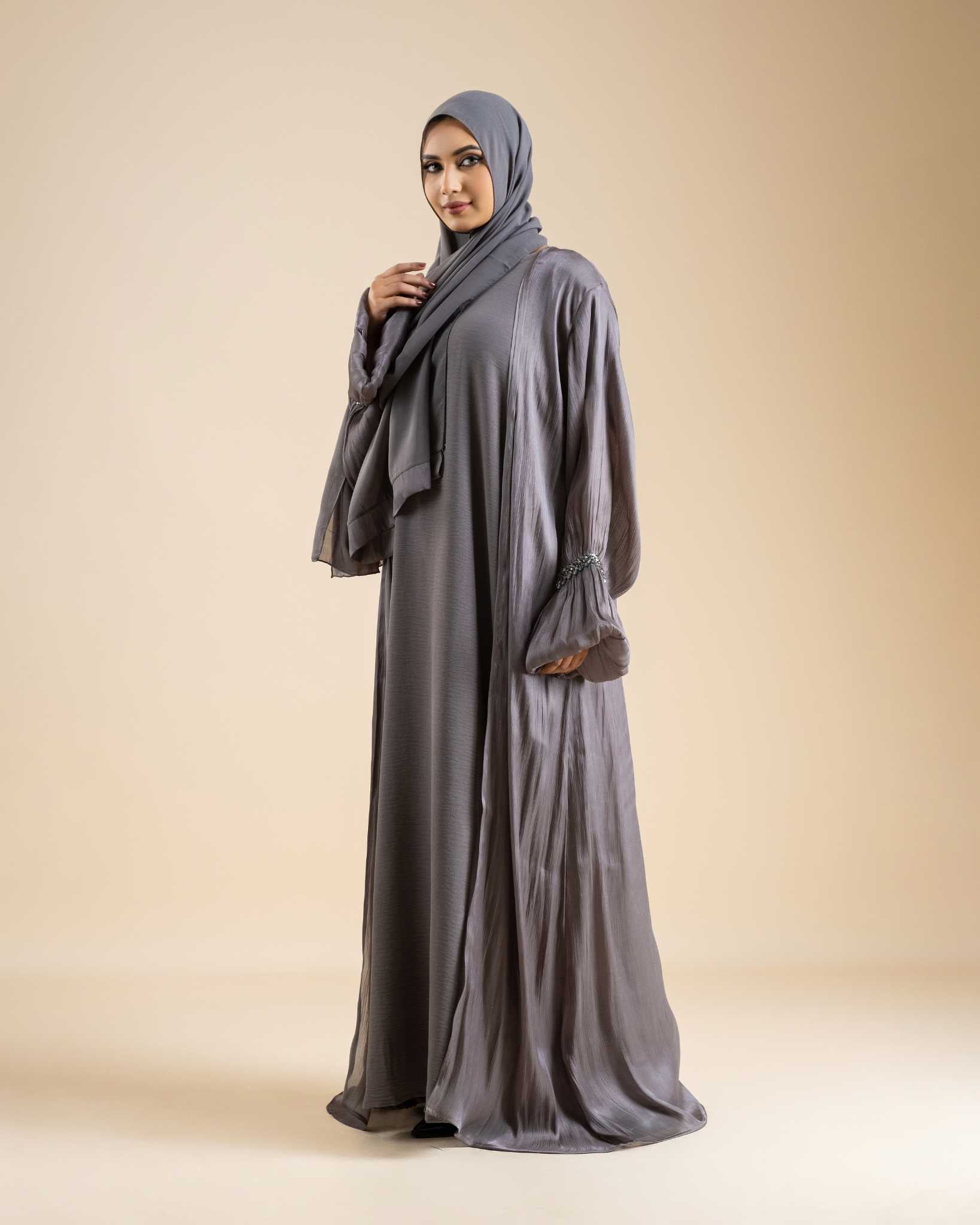 Satin Opulence Abaya