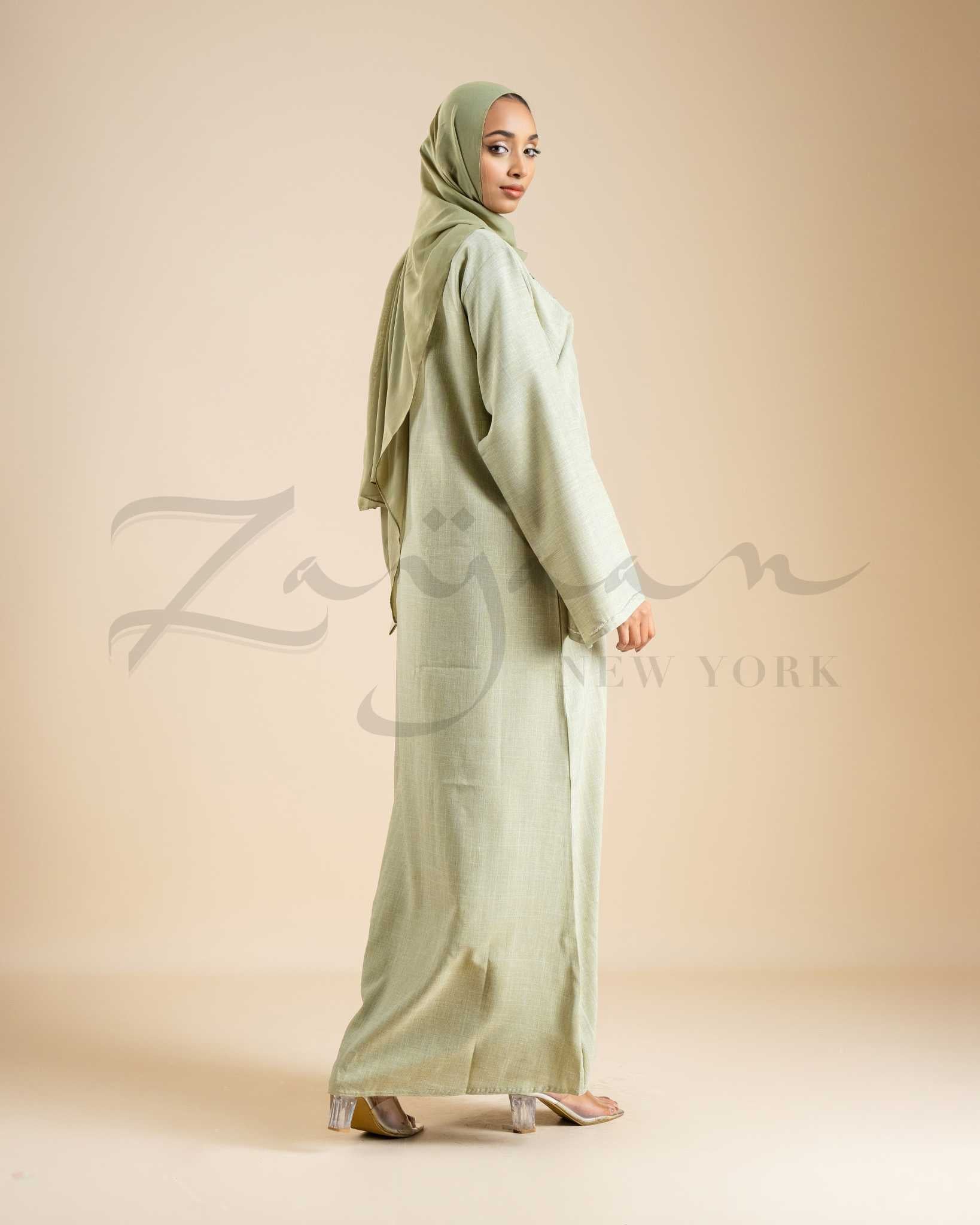 Artisan Kimono Style Abaya