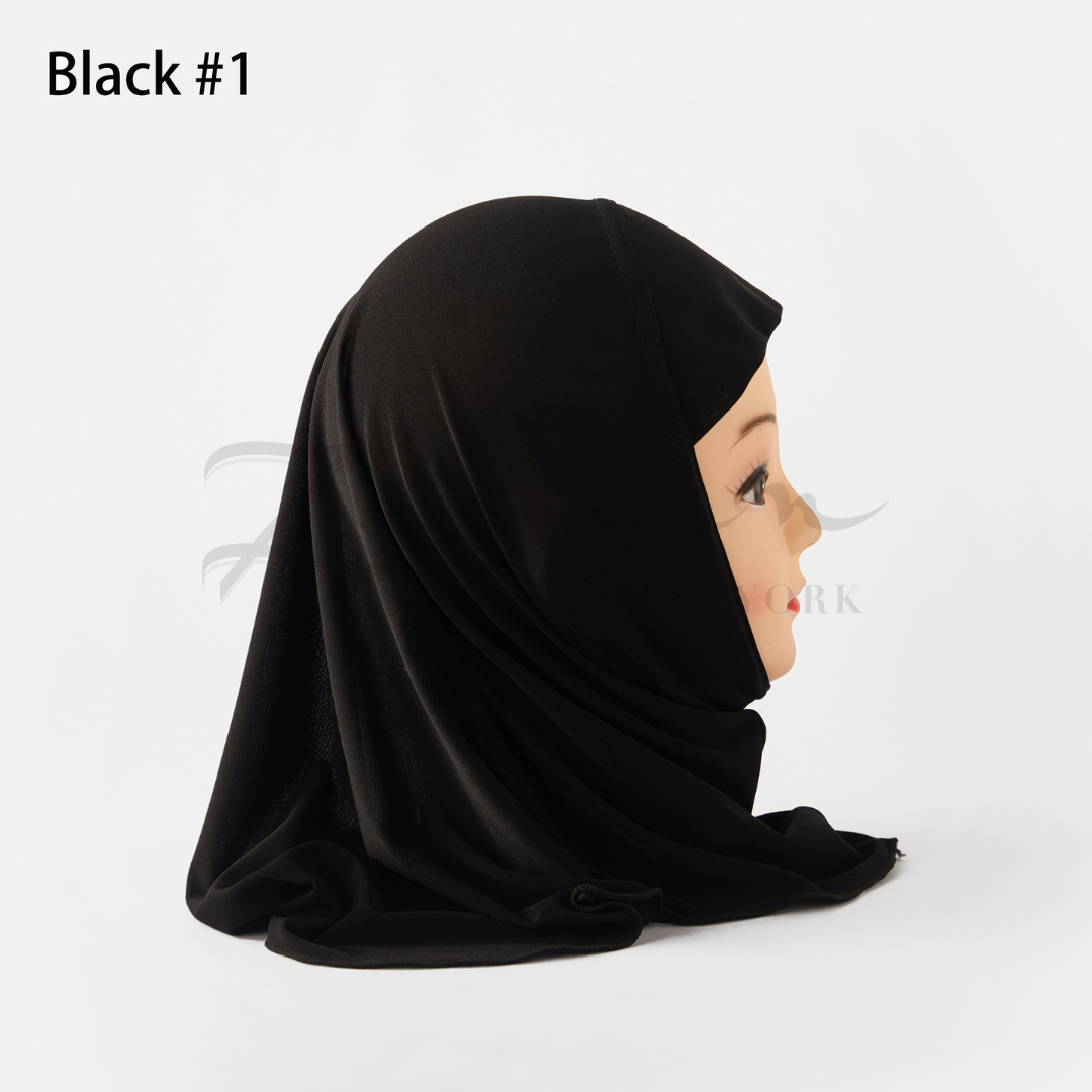 Zayaan Kids Plain Hijab Small