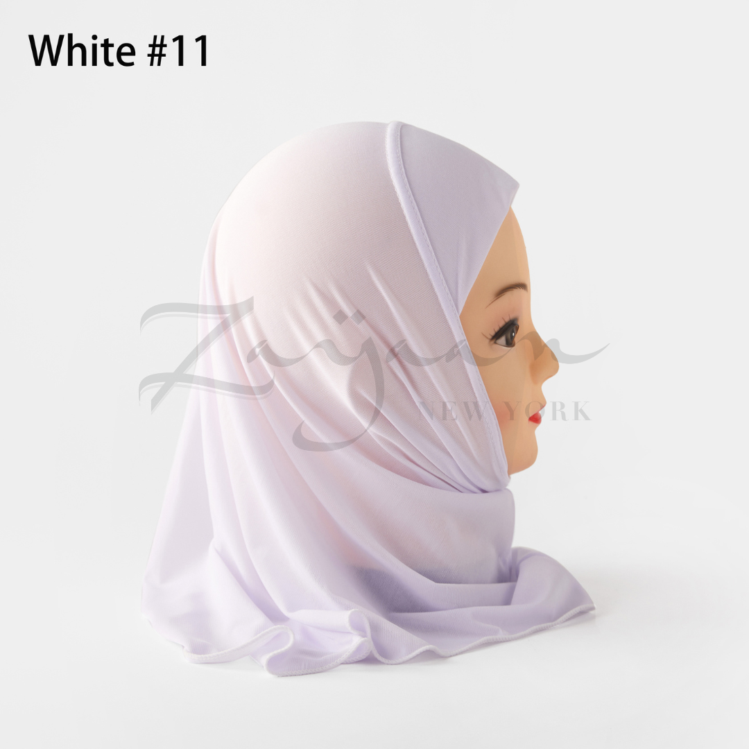 Zayaan Kids Plain Hijab Small
