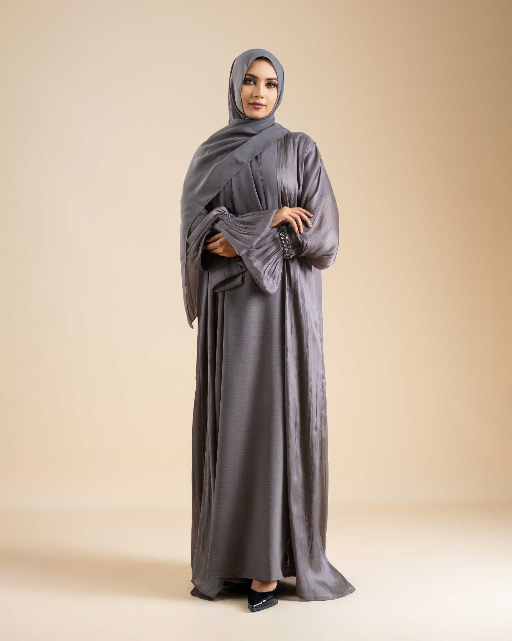 Satin Opulence Abaya