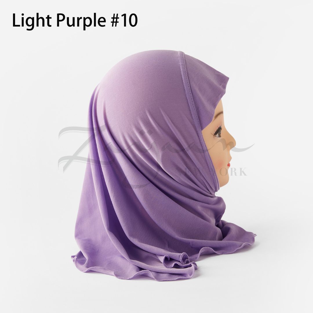 Zayaan Kids Plain Hijab Small