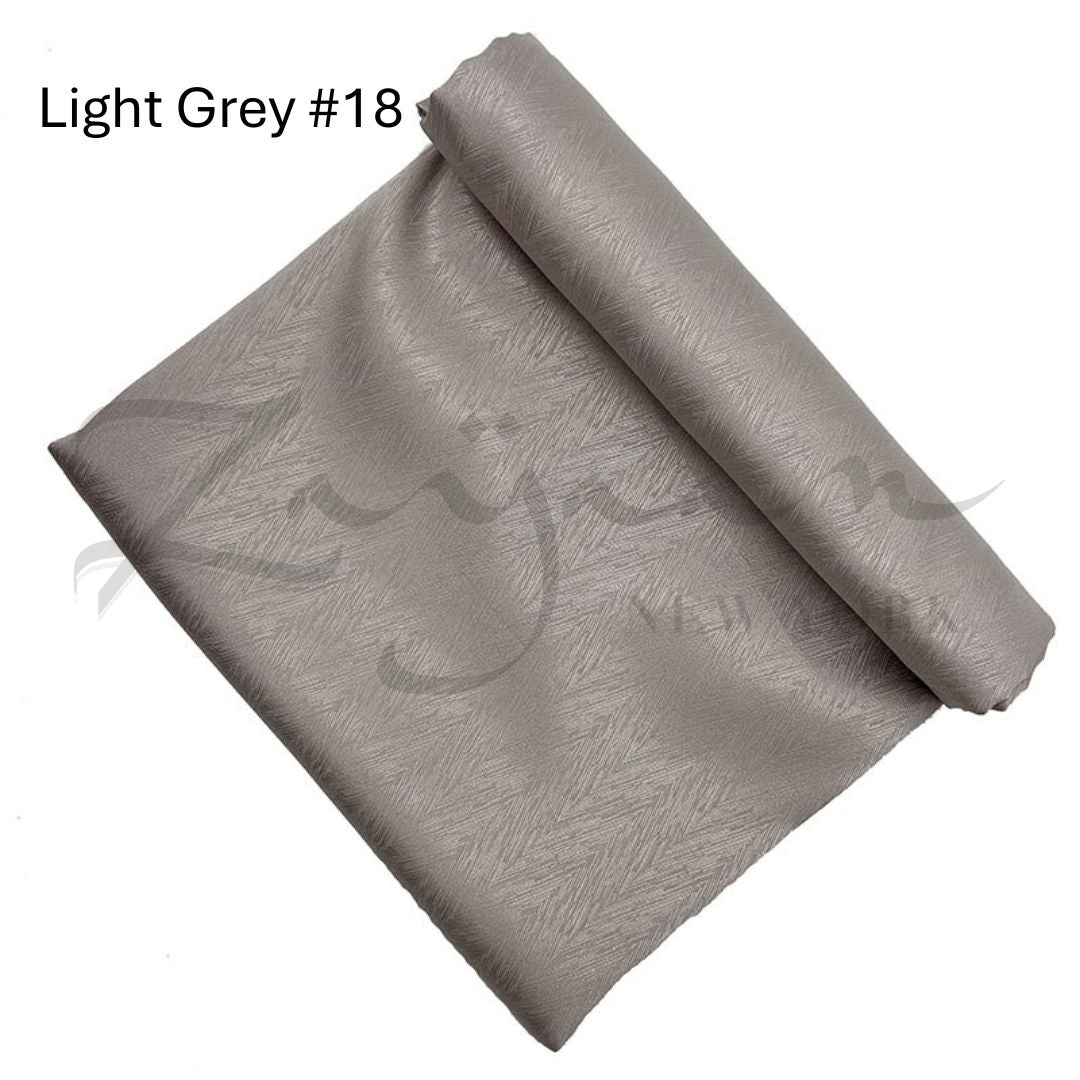 Diagonal Flower Satin Hijab