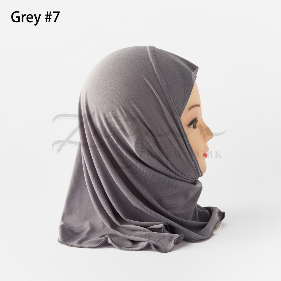 Zayaan Kids Plain Hijab Small