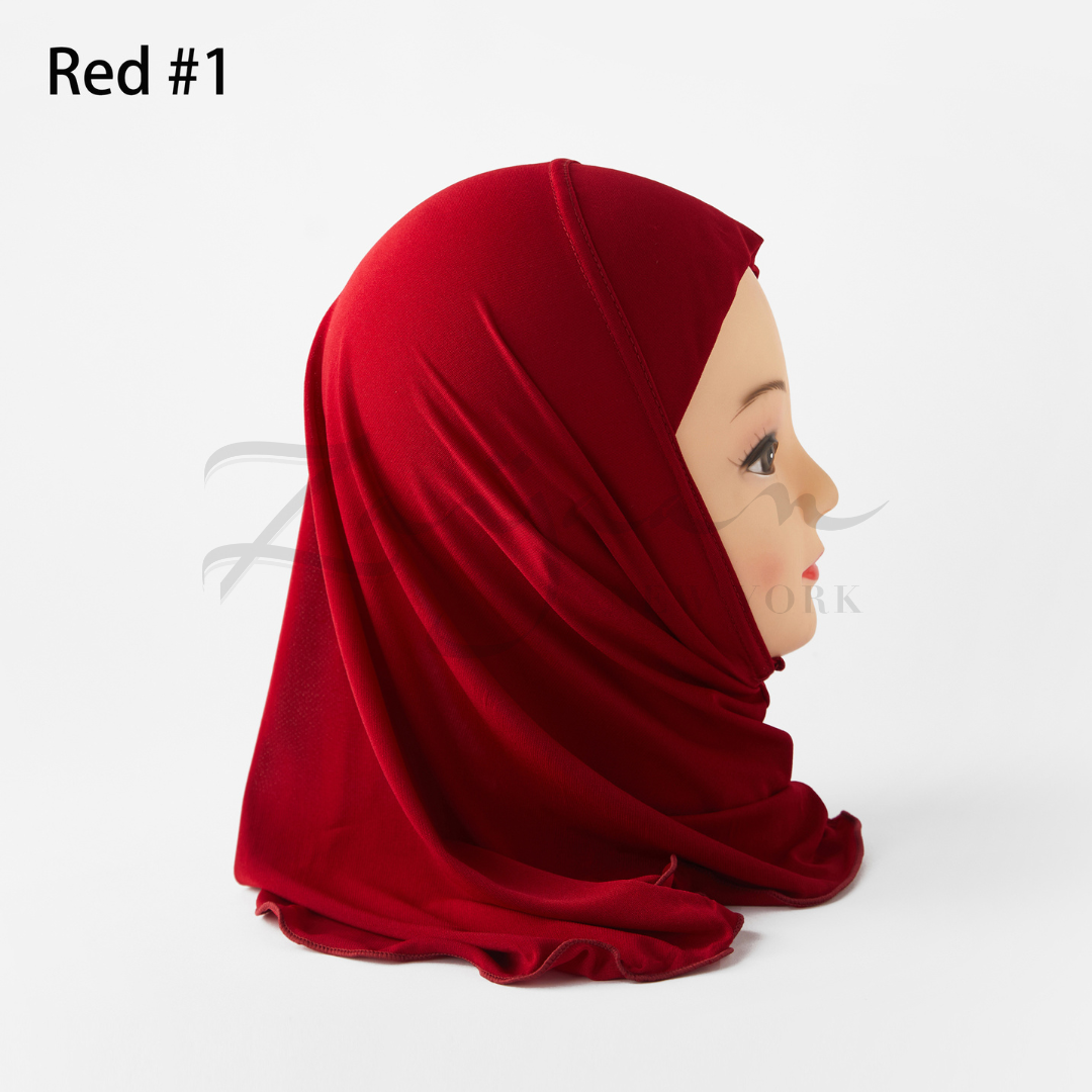 Zayaan Kids Plain Hijab Small