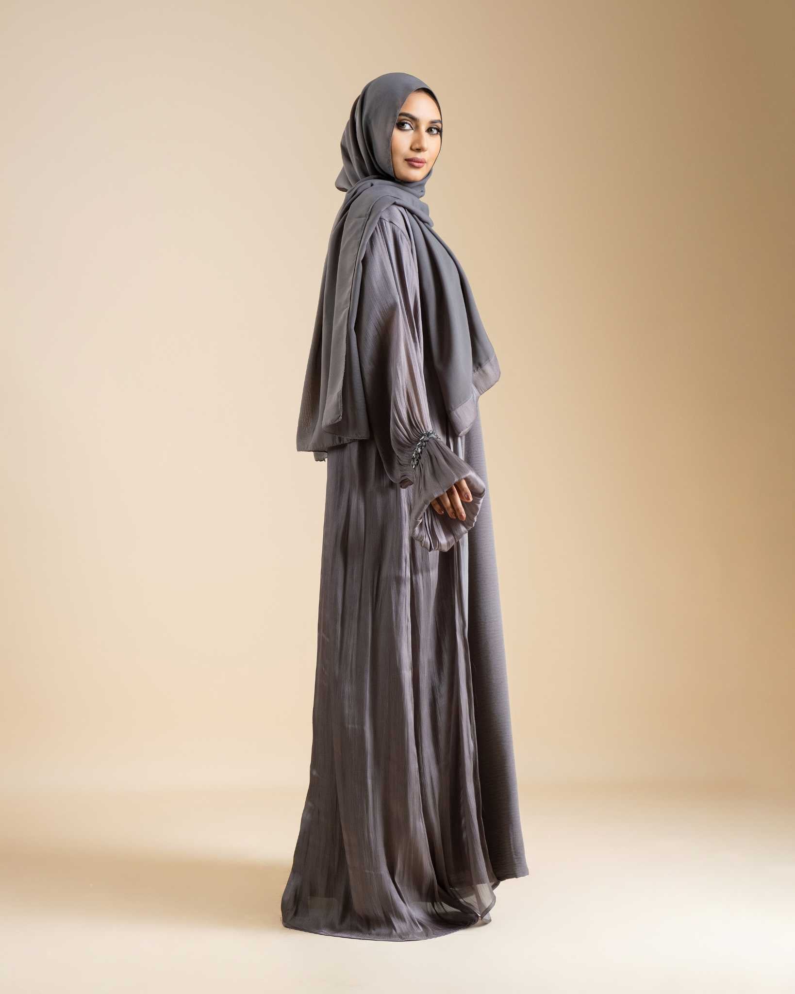 Satin Opulence Abaya