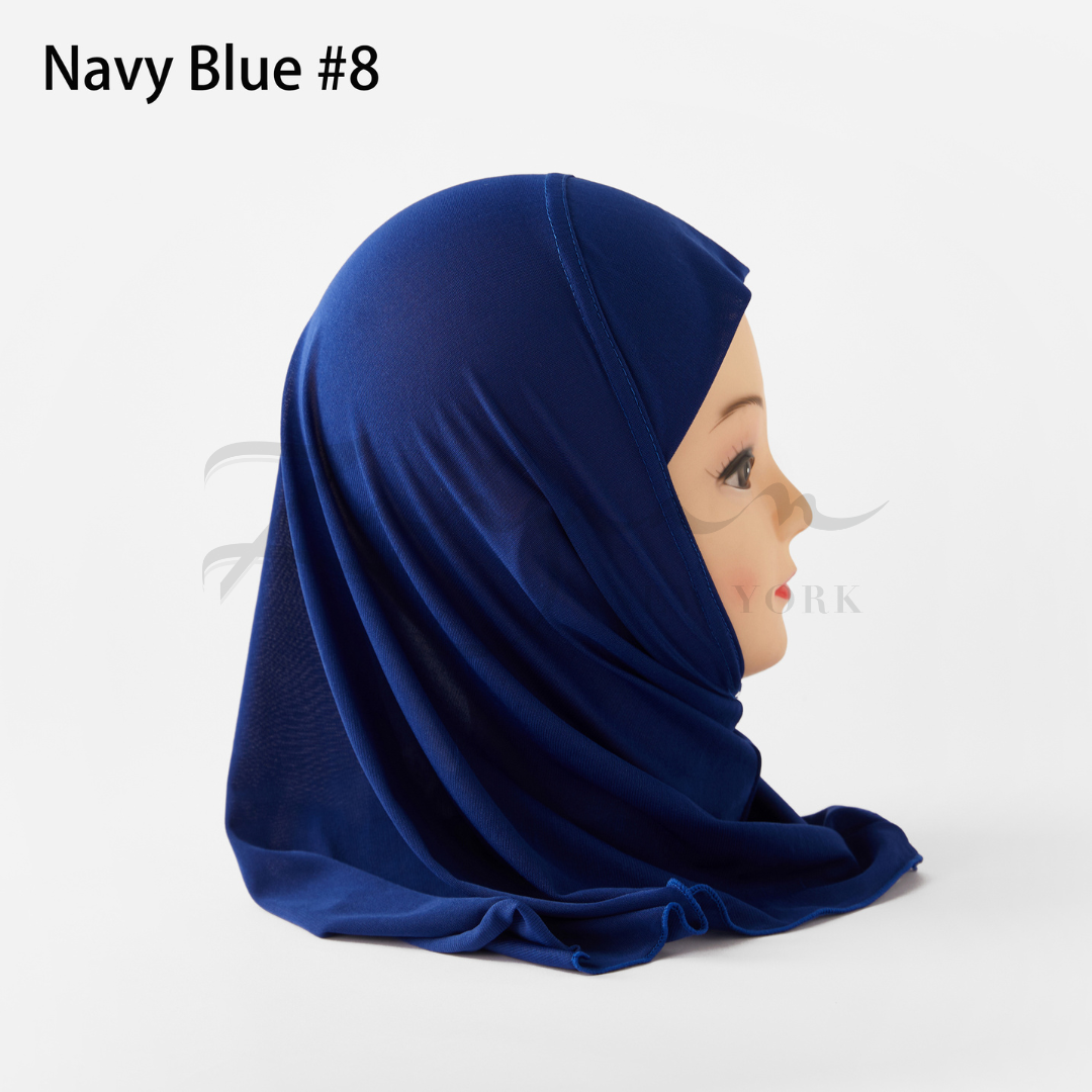 Zayaan Kids Plain Hijab Small