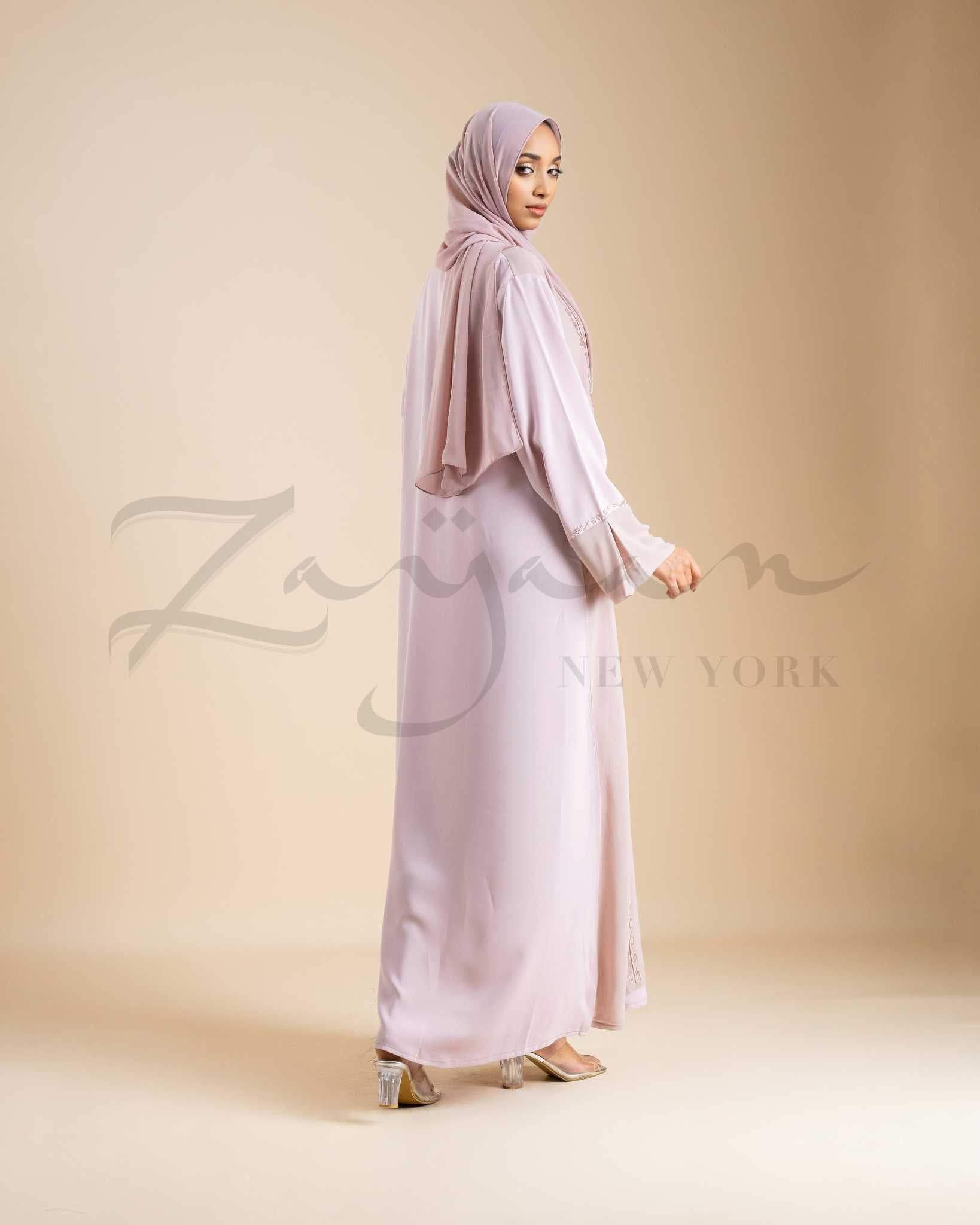 Rahat Flow Open Abaya