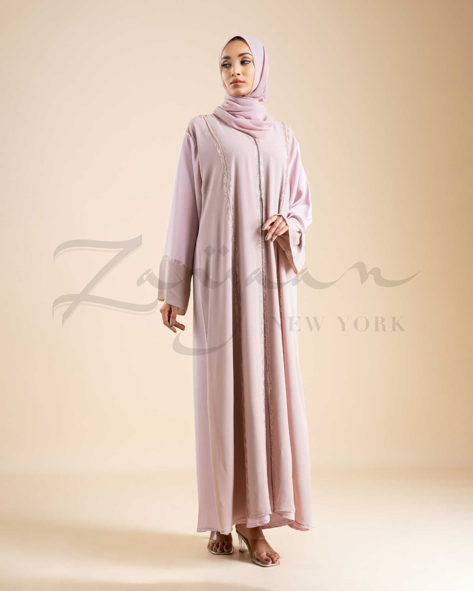 Rahat Flow Open Abaya