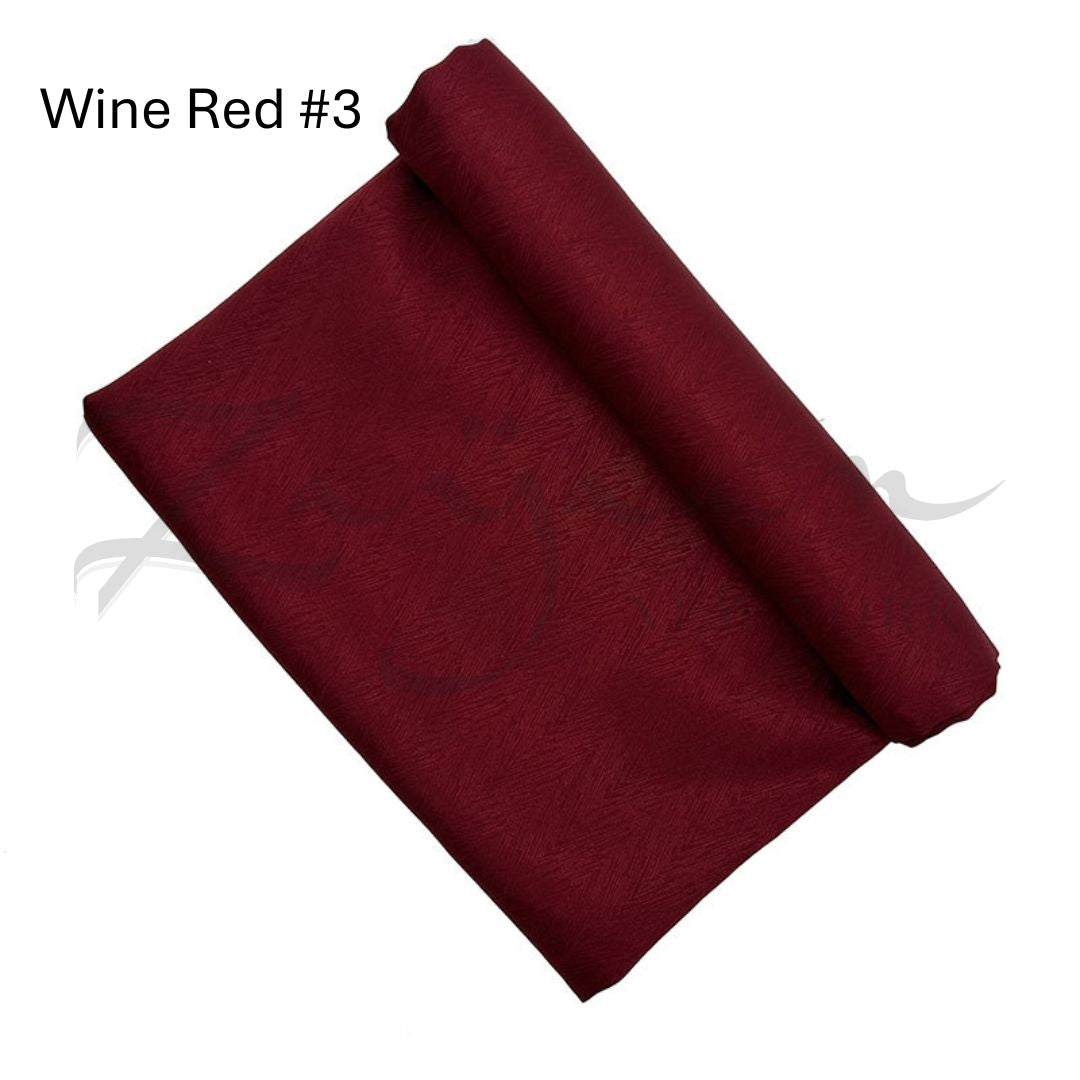 Diagonal Flower Satin Hijab