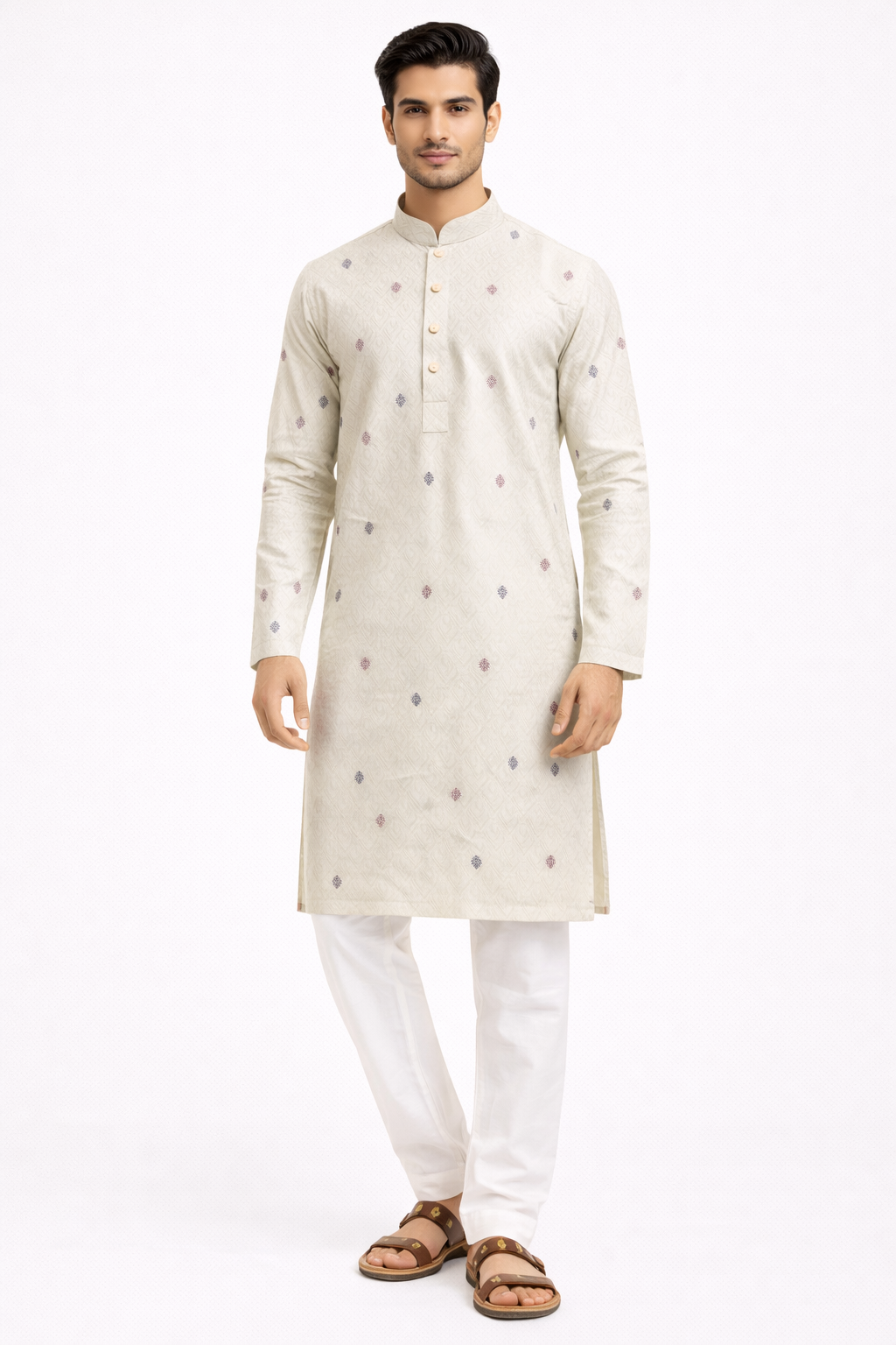 Safa Ivory Royale Panjabi