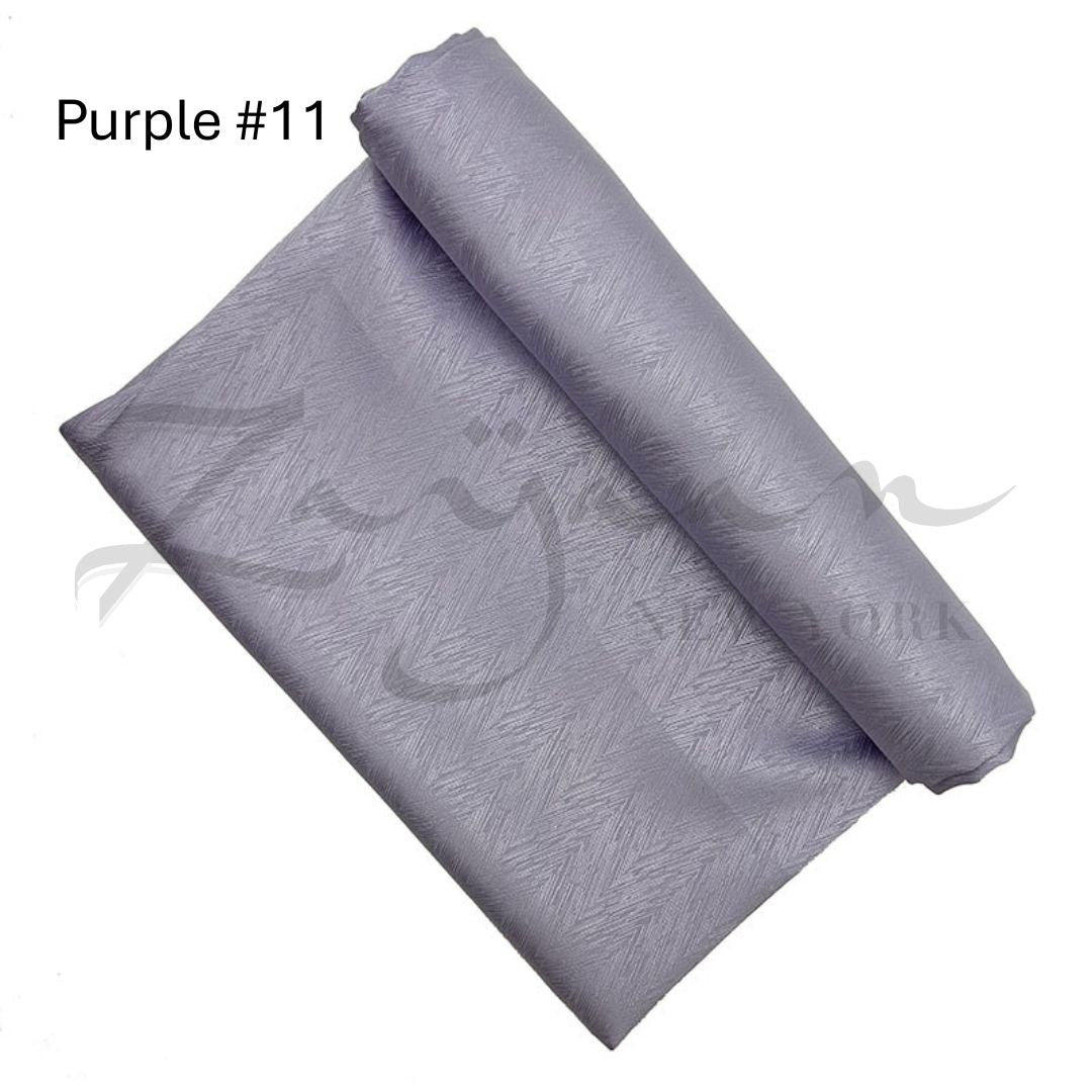 Diagonal Flower Satin Hijab