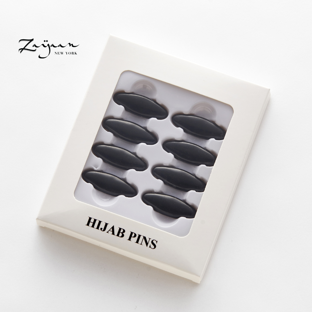 Hijab Pins Solid 8Pcs Box