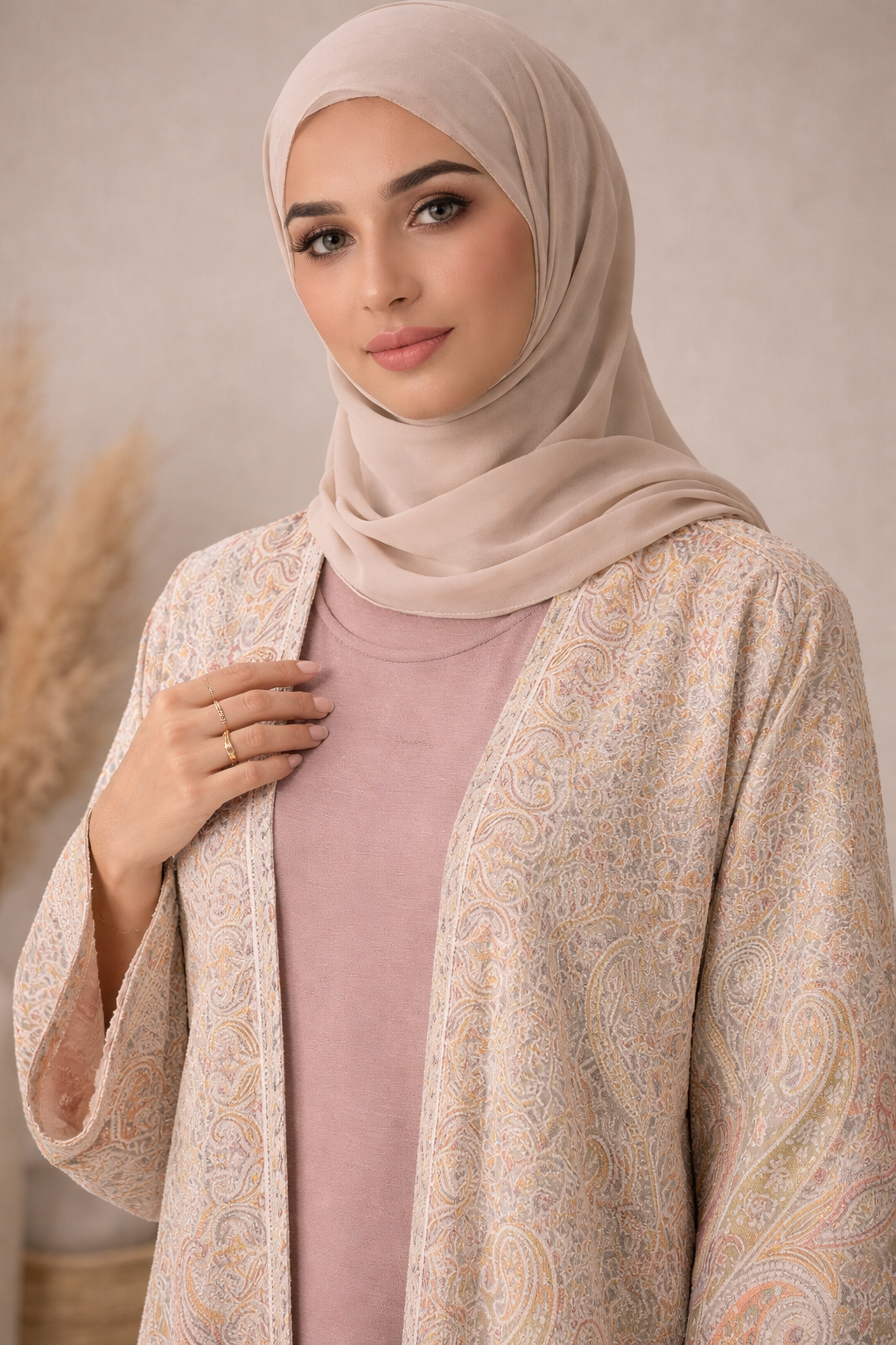 Blush Noor Pashmina