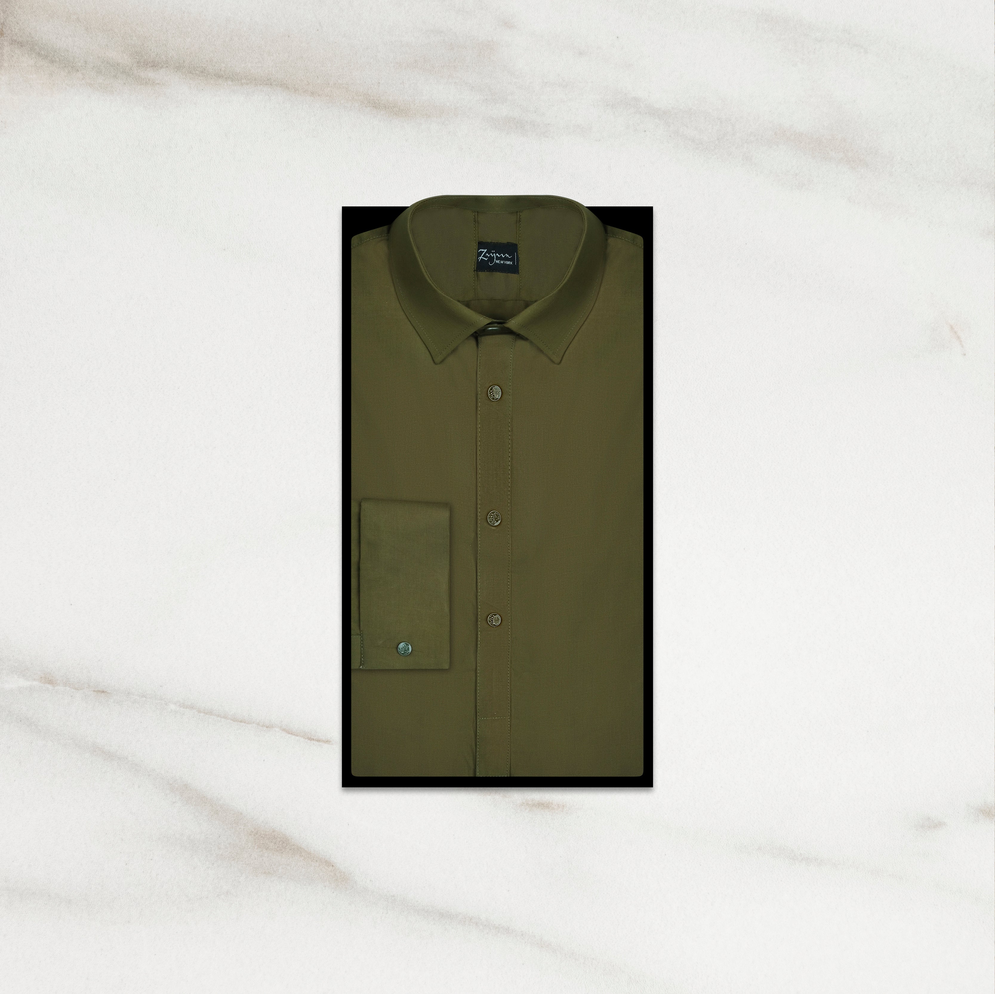 Premium panjabi I Olive green | Father Son Combo