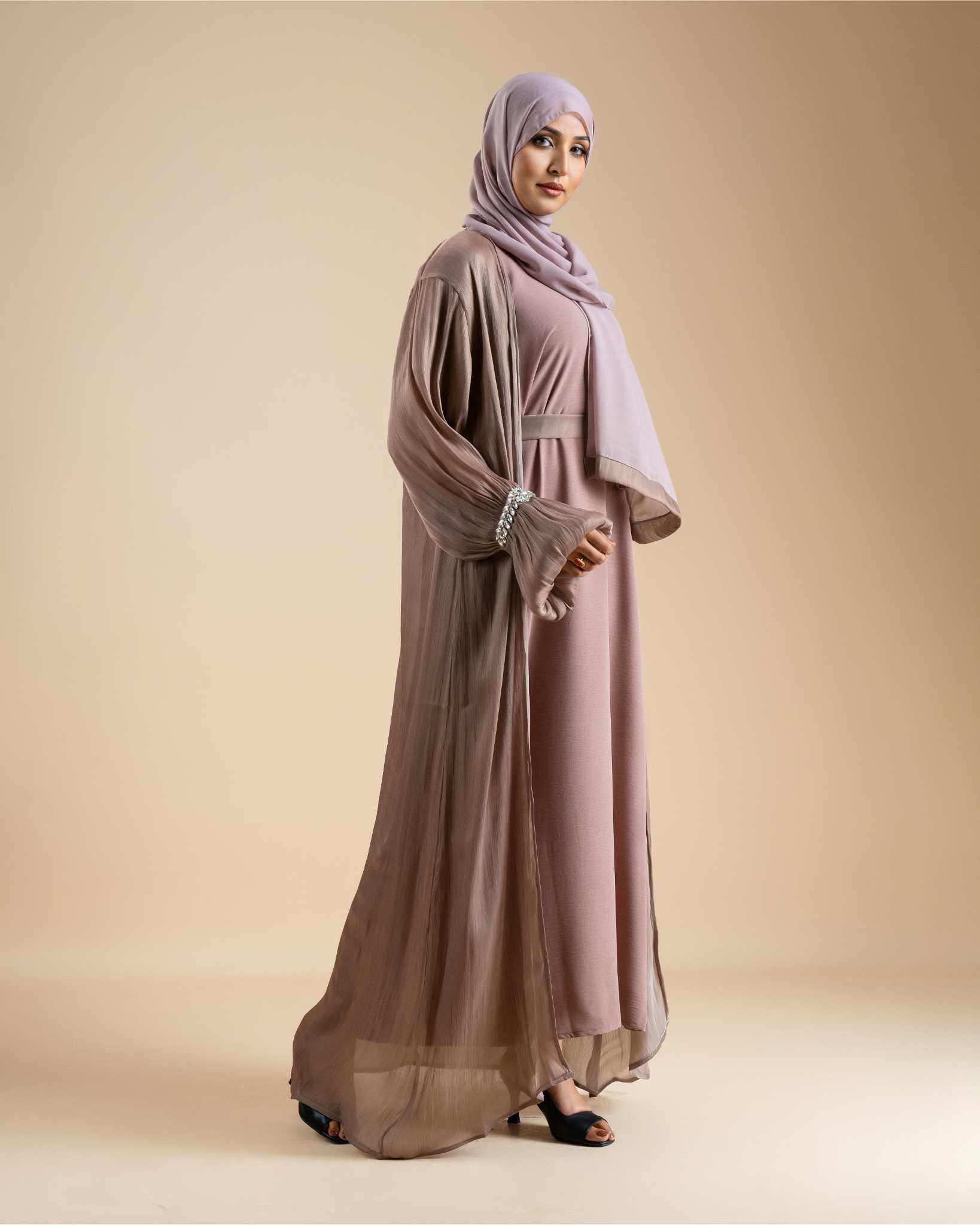 Satin Opulence Abaya