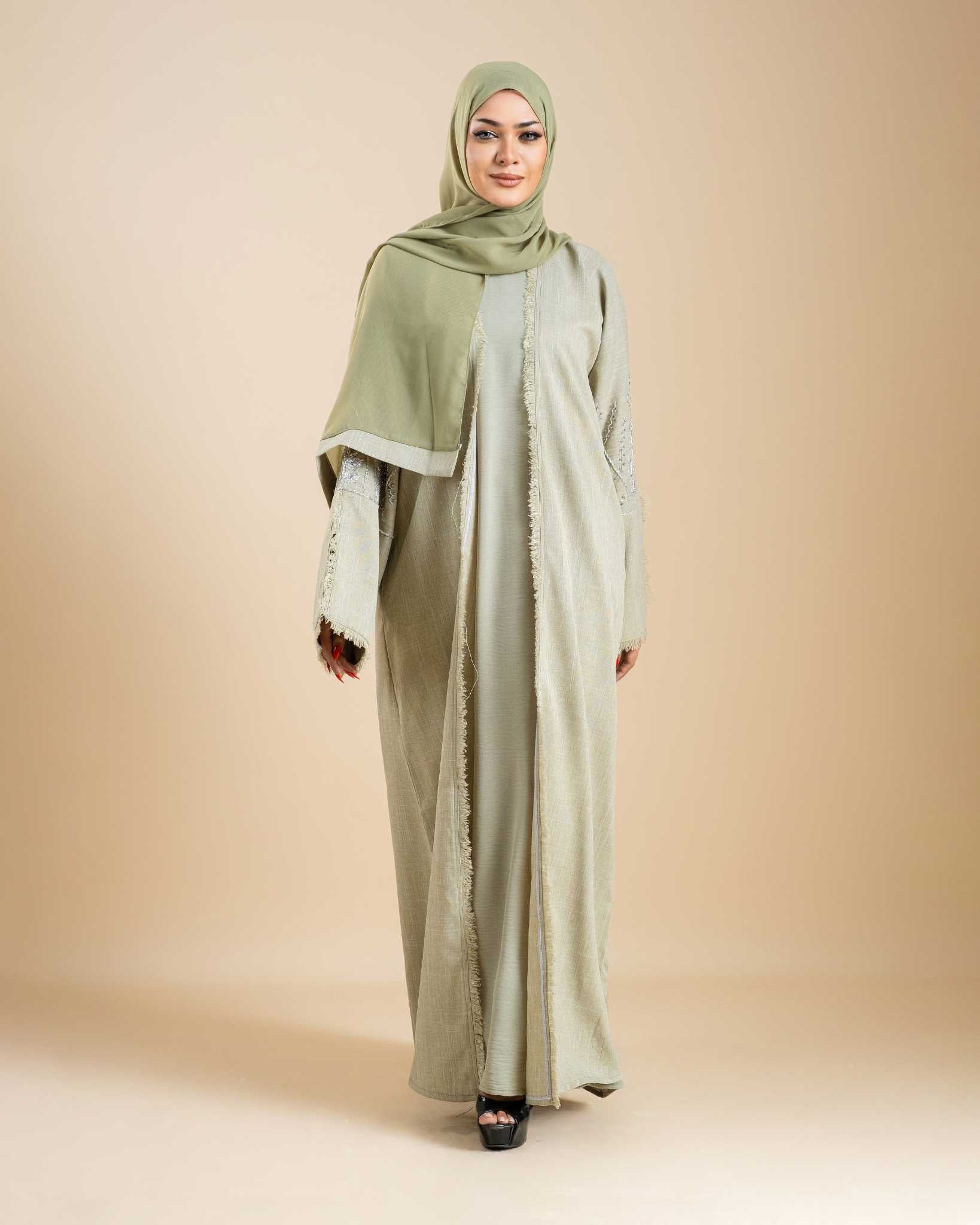 Artisan Silhouette Abaya