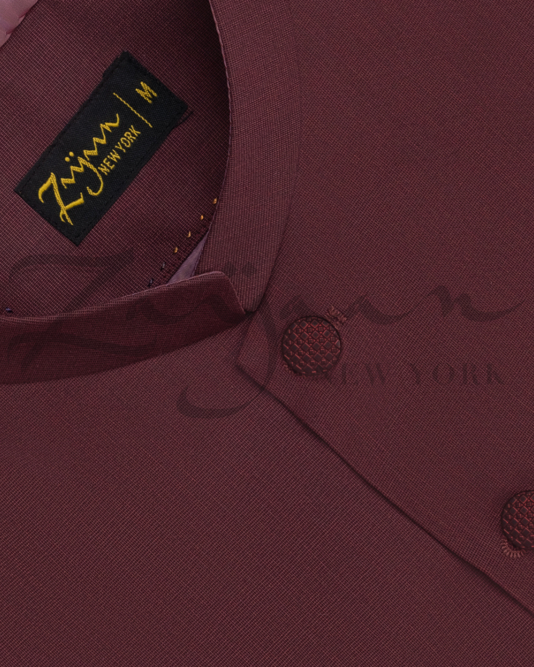 Premium Solid Vest | Maroon | Adult