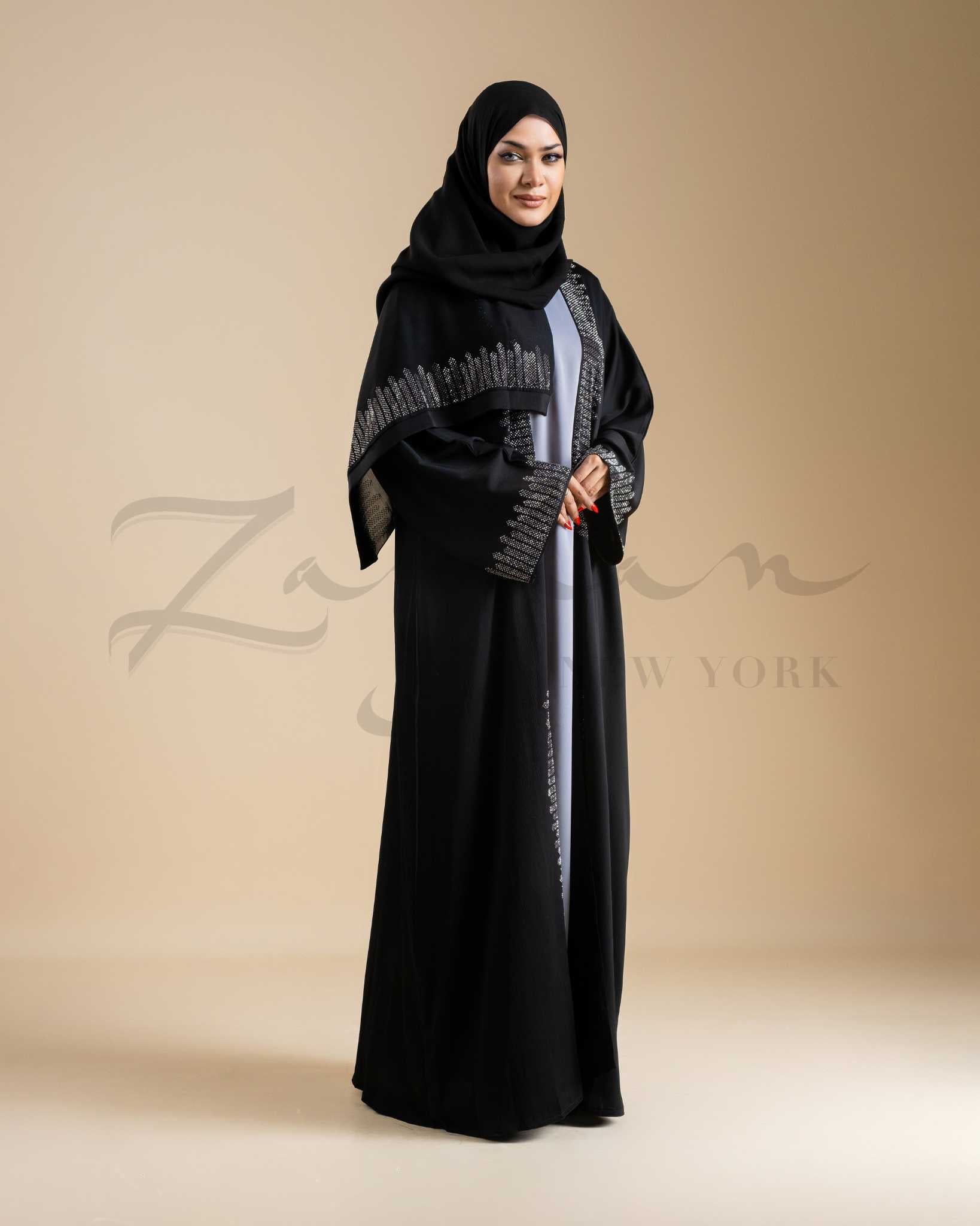 Silver Lining Abaya