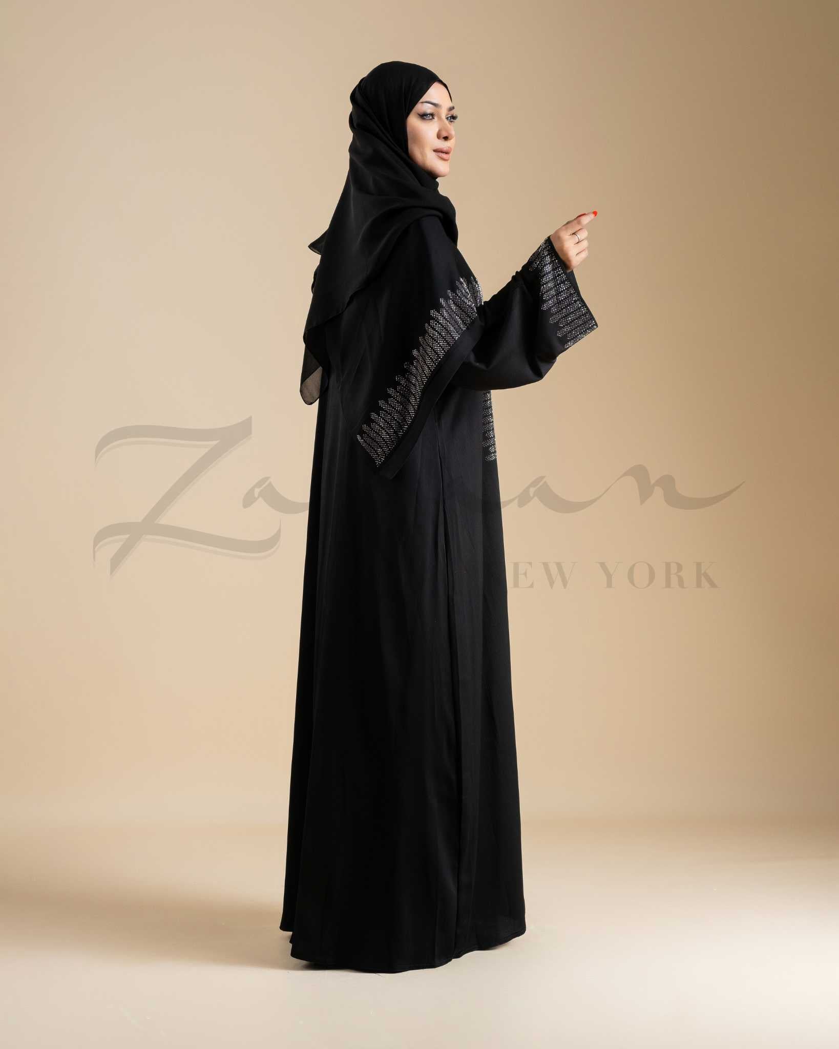 Silver Lining Abaya