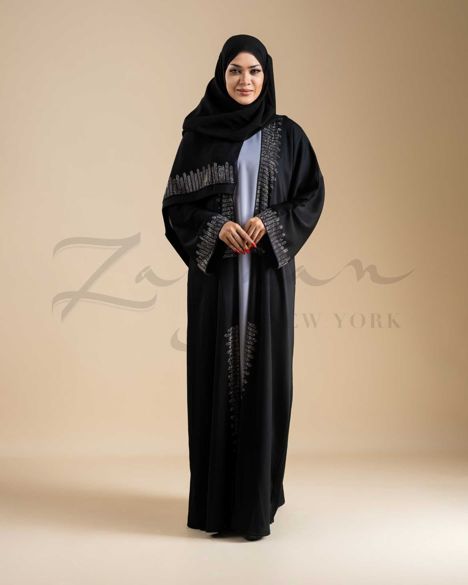 Silver Lining Abaya