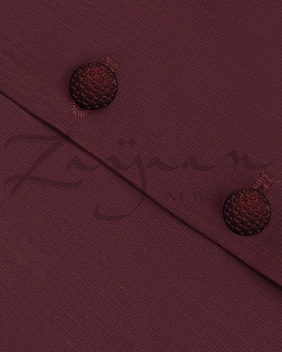 Premium Solid Vest | Maroon | Adult