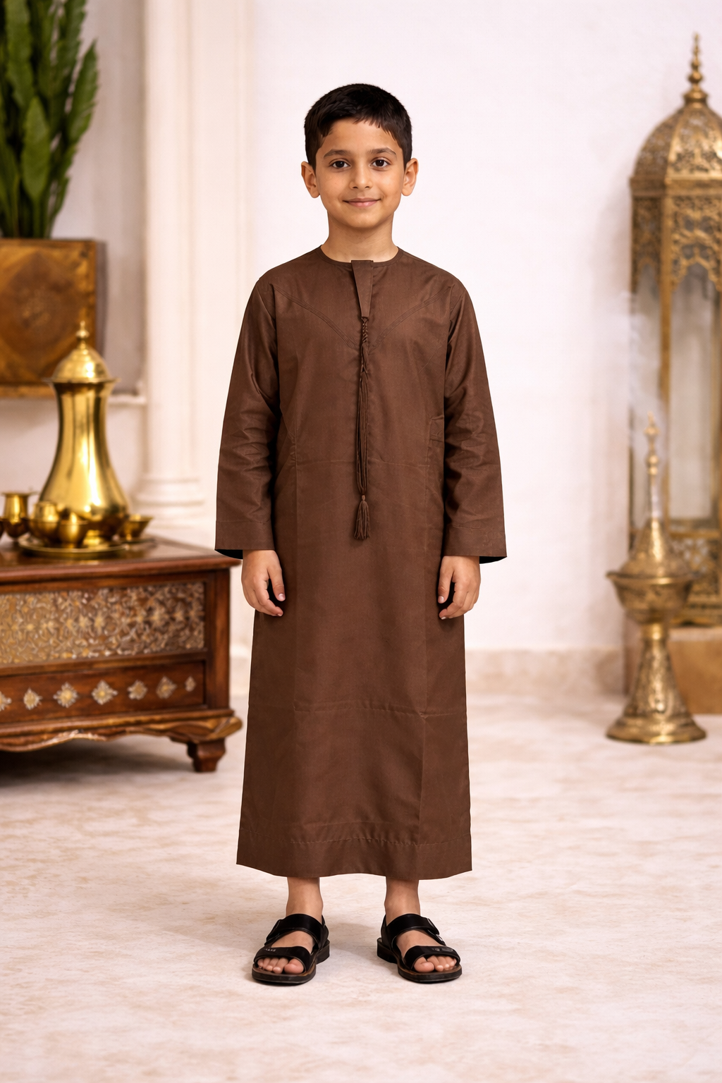 Premium Kids Emirati | Brown