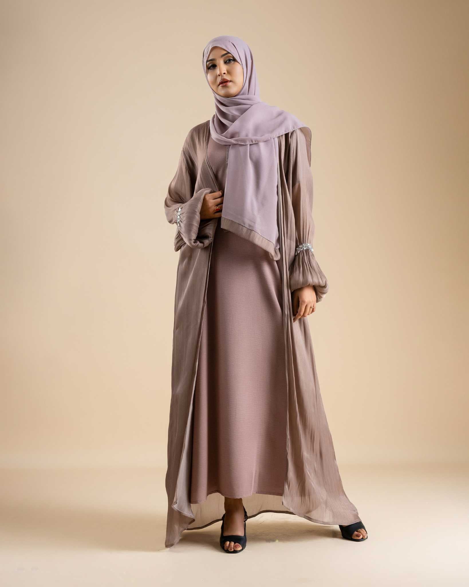 Satin Opulence Abaya