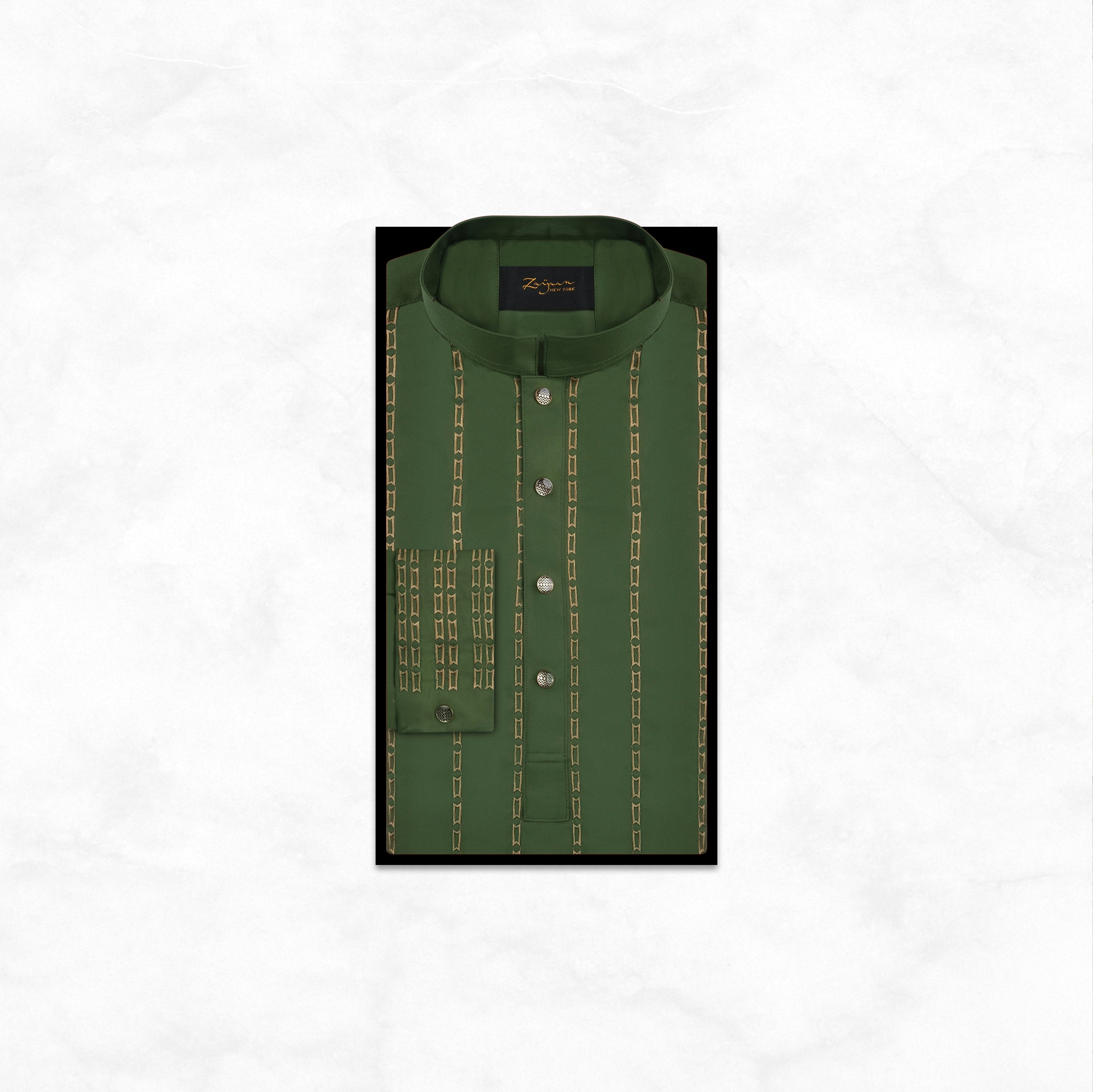 Premium panjabi I Green