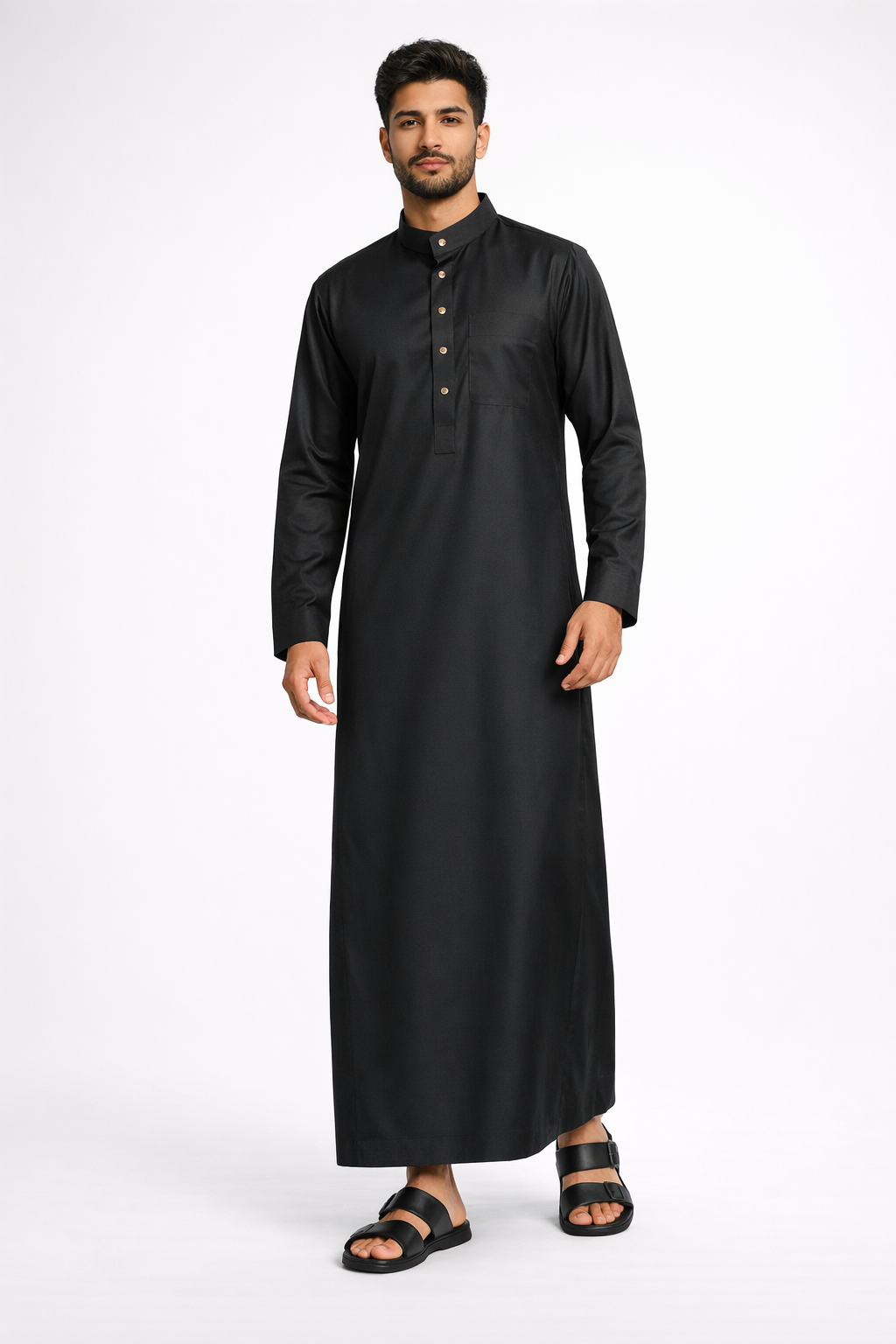 The Legacy Saudi Thobe l Black