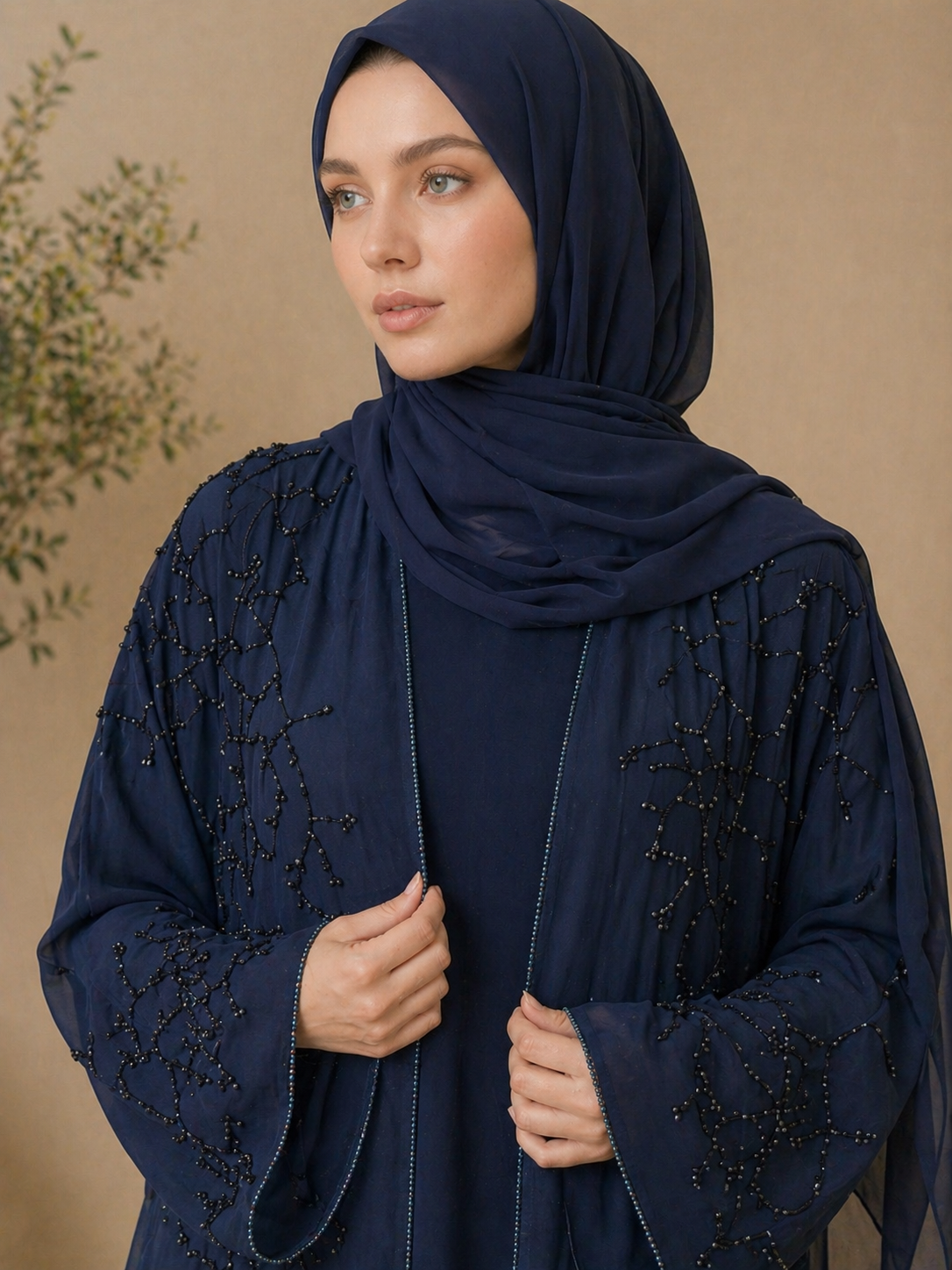 Elysian Midnight Abaya
