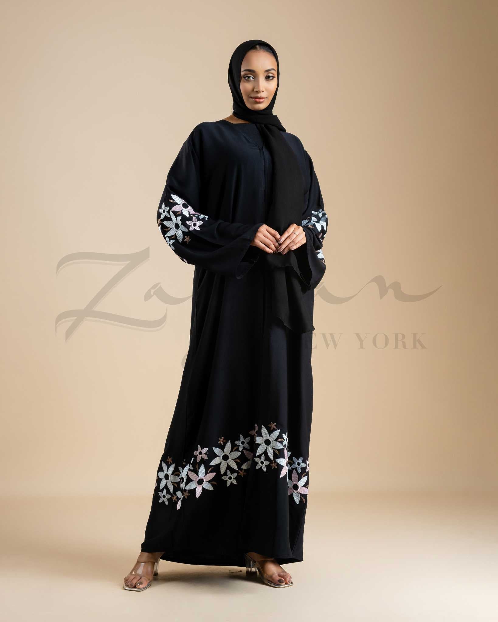 Floral Bloom Abaya