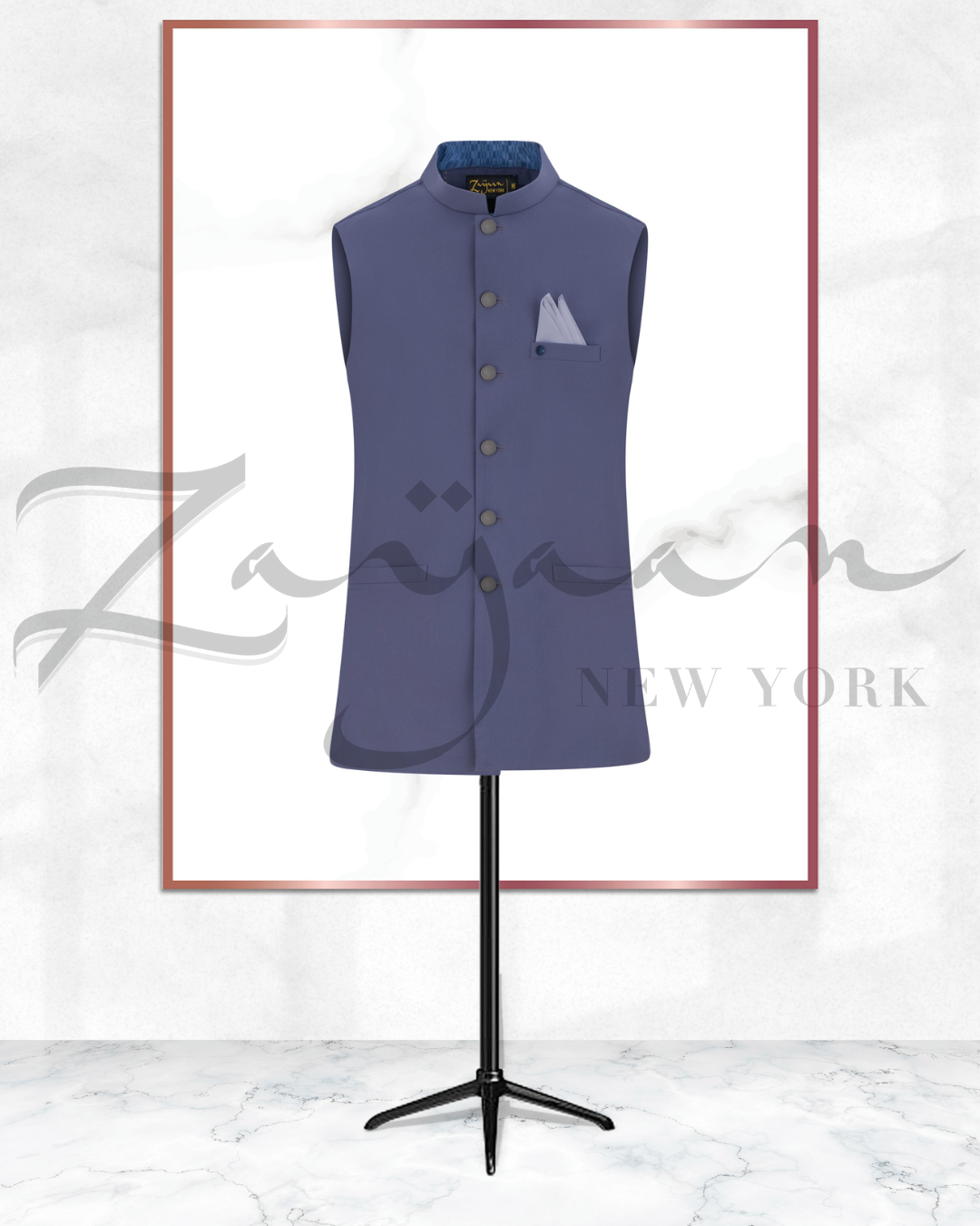 Premium Vest | slate blue