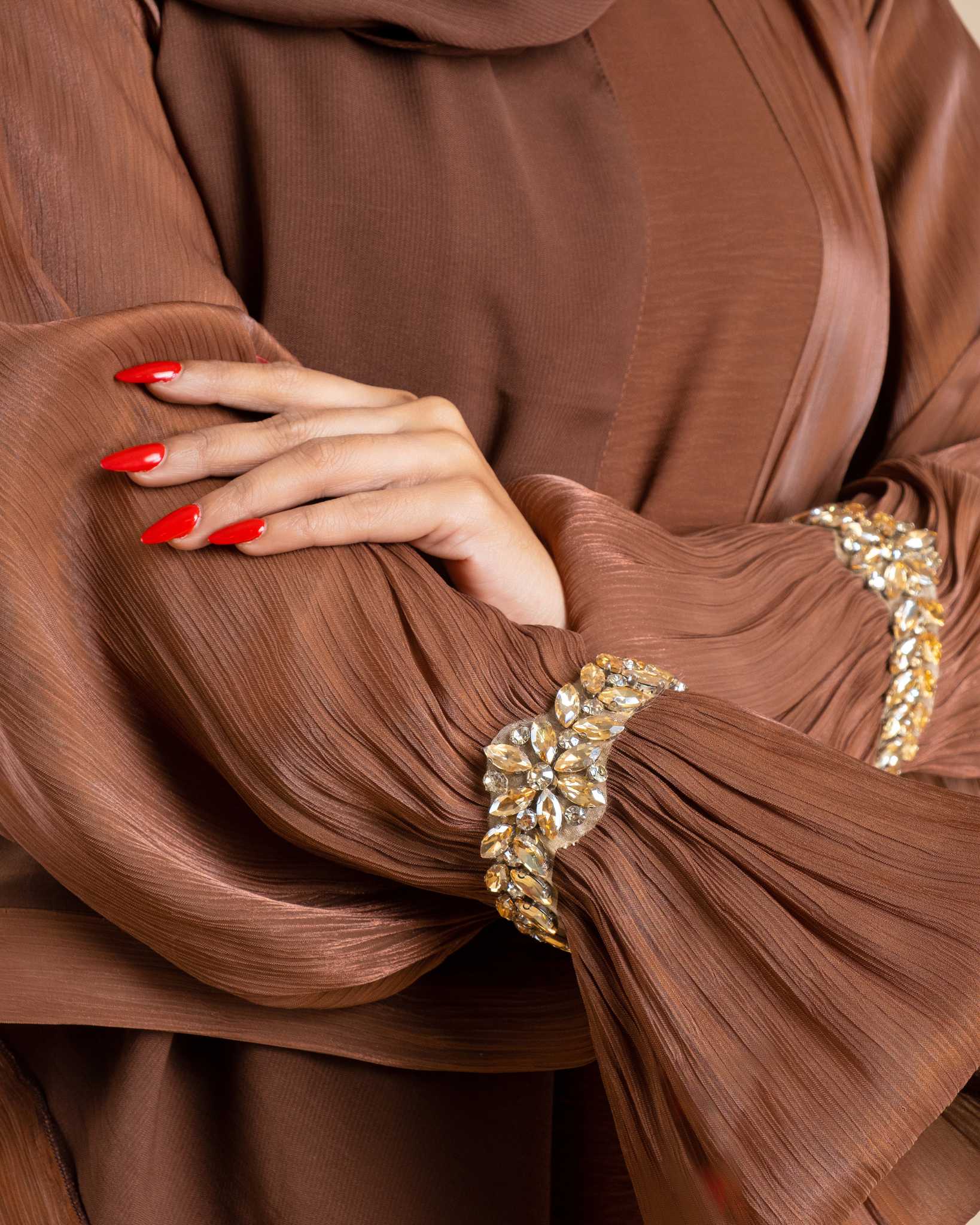 Satin Opulence Abaya