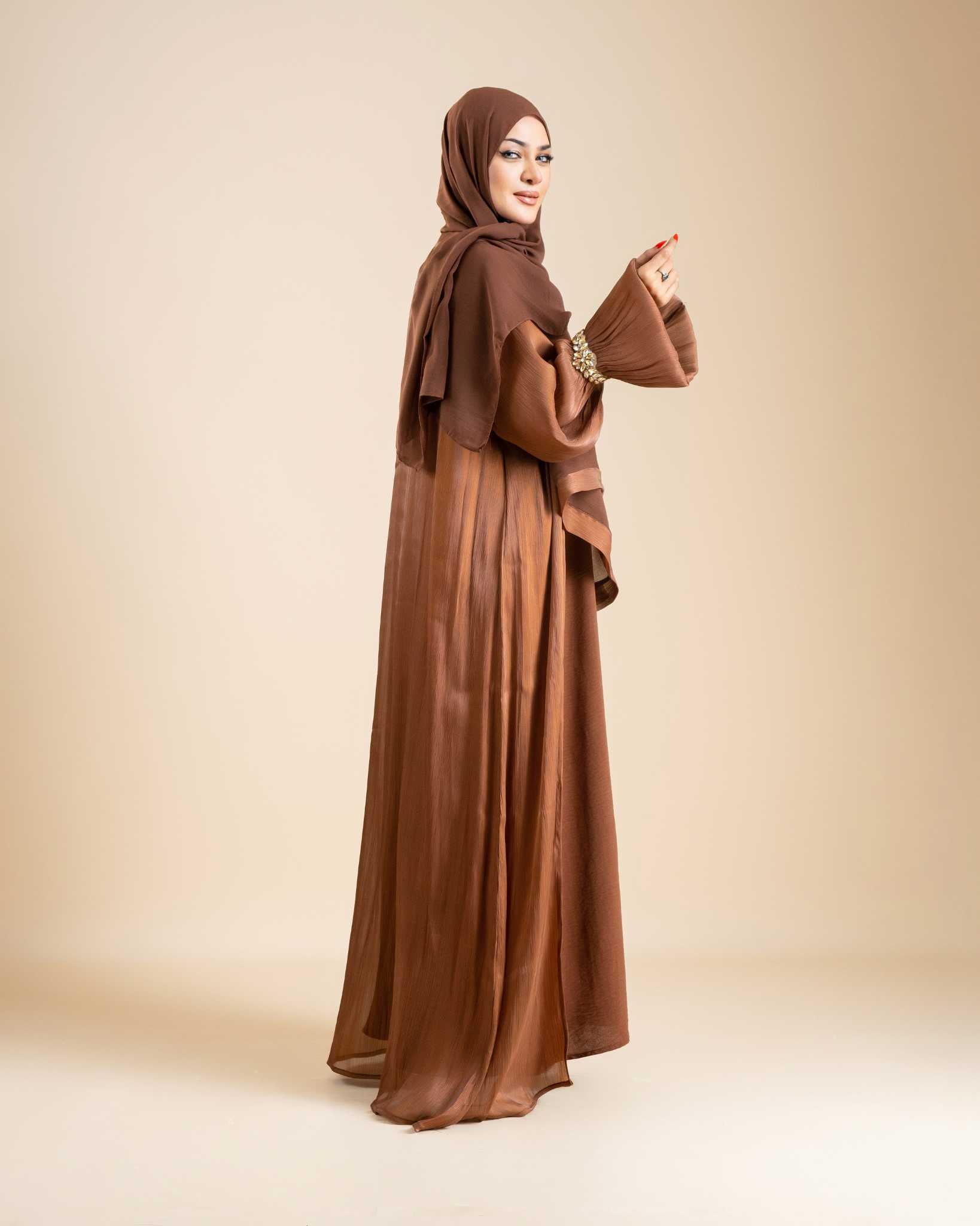 Satin Opulence Abaya