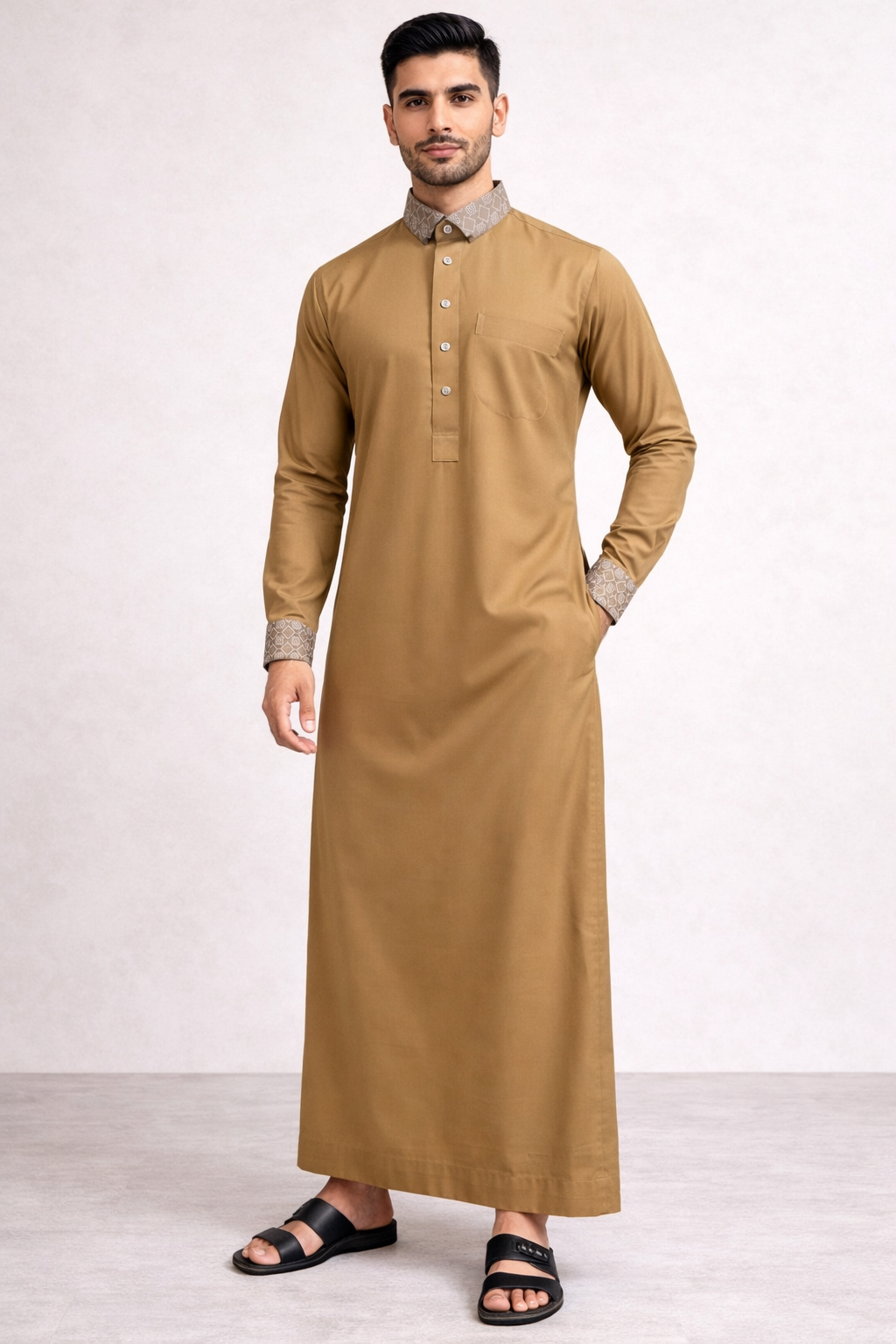 Golden Oasis Thobe