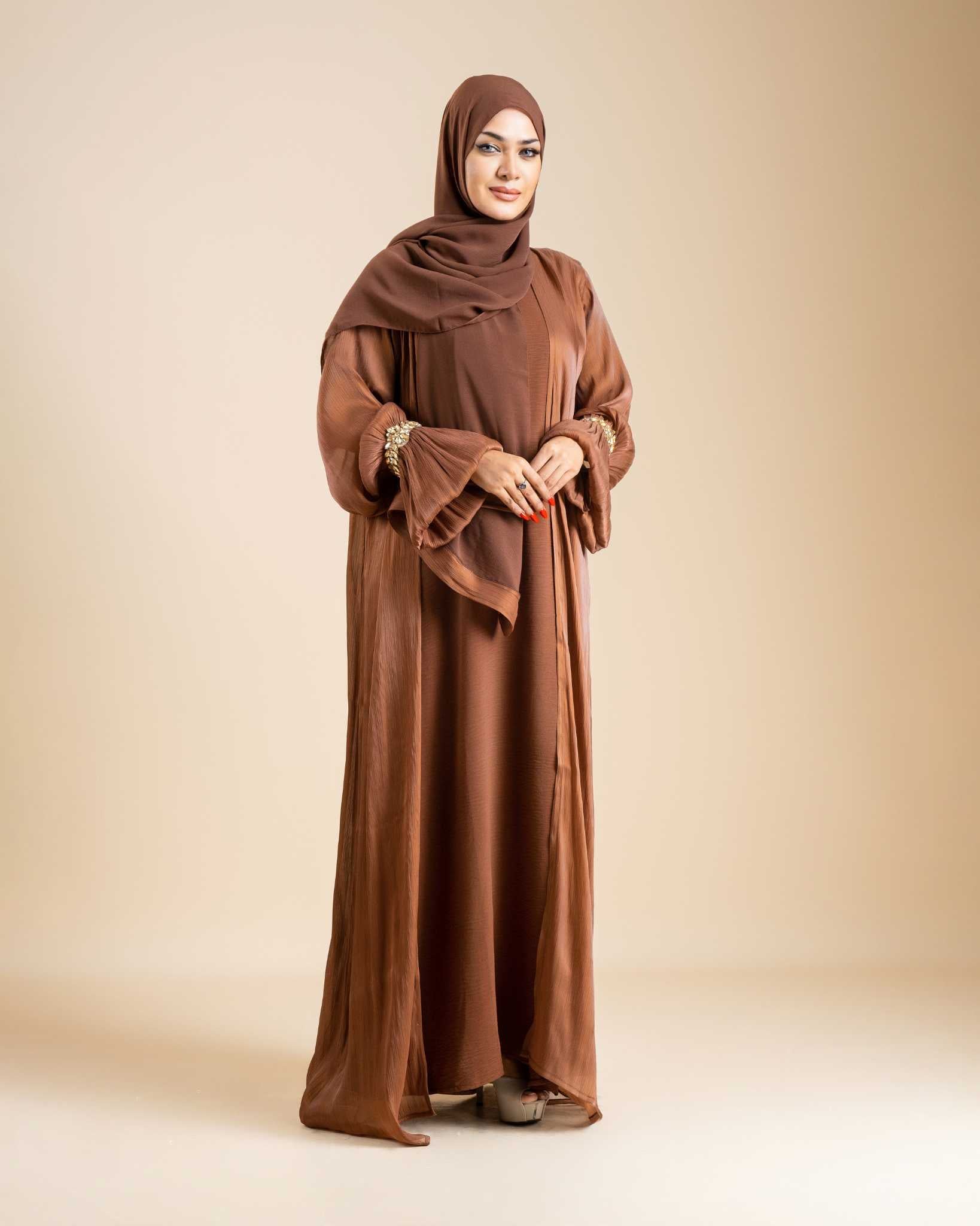 Satin Opulence Abaya