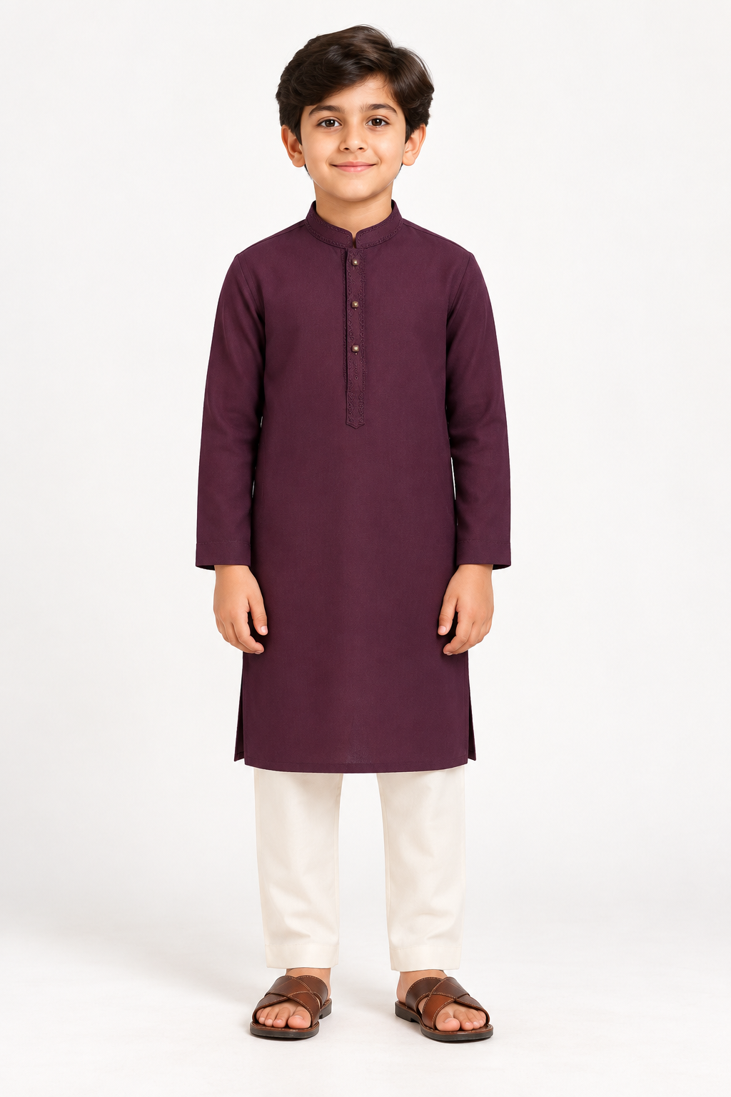 Pakistani Cotton maroon | Son