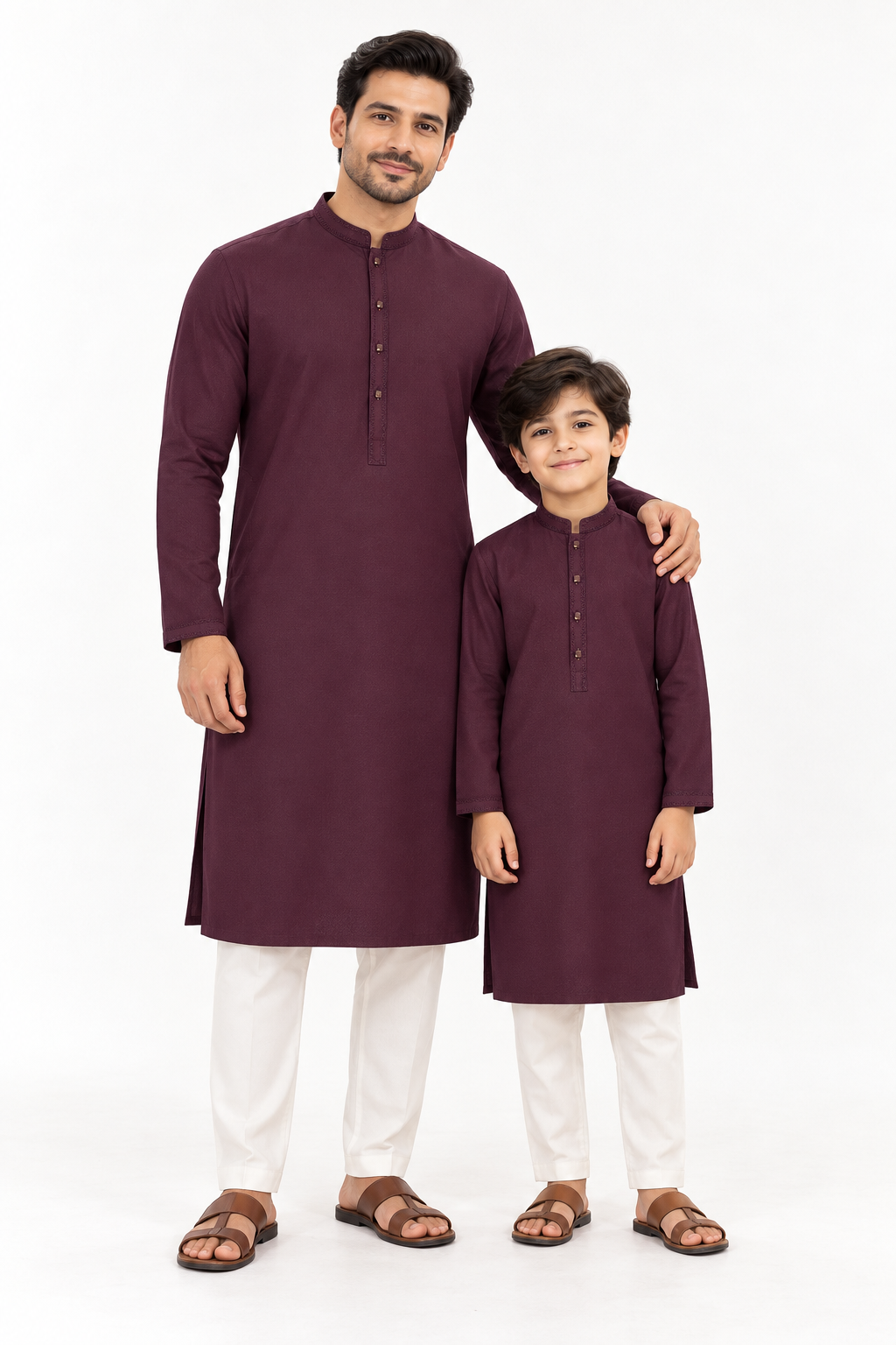 Pakistani Cotton maroon | Son