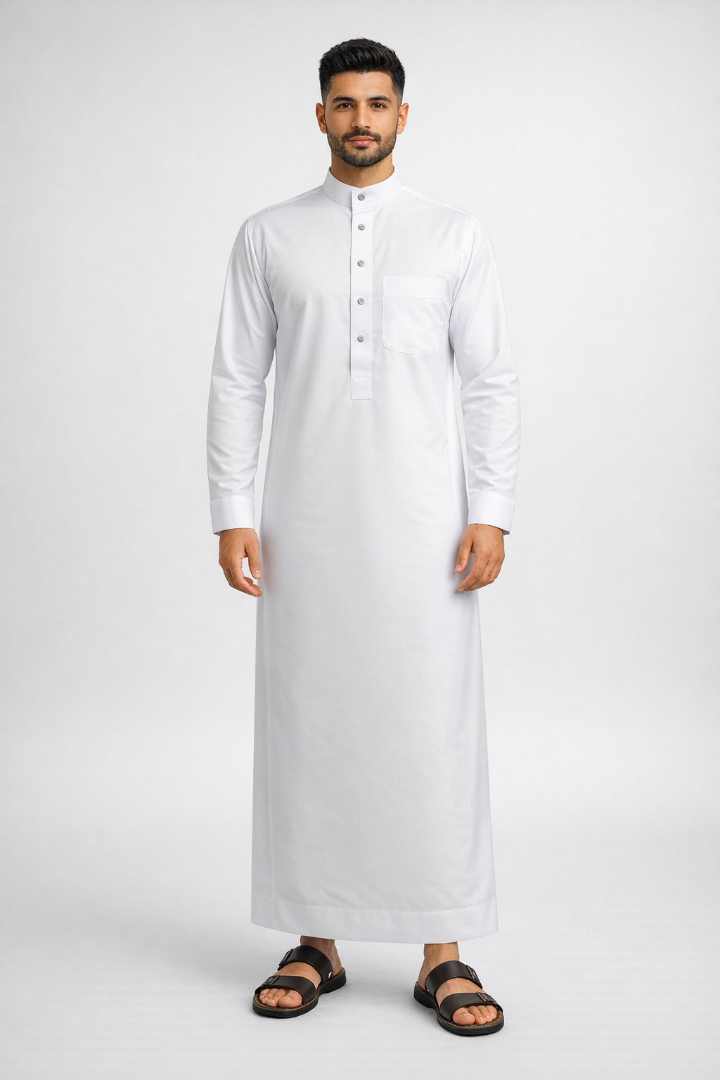 The Legacy Saudi Thobe l White