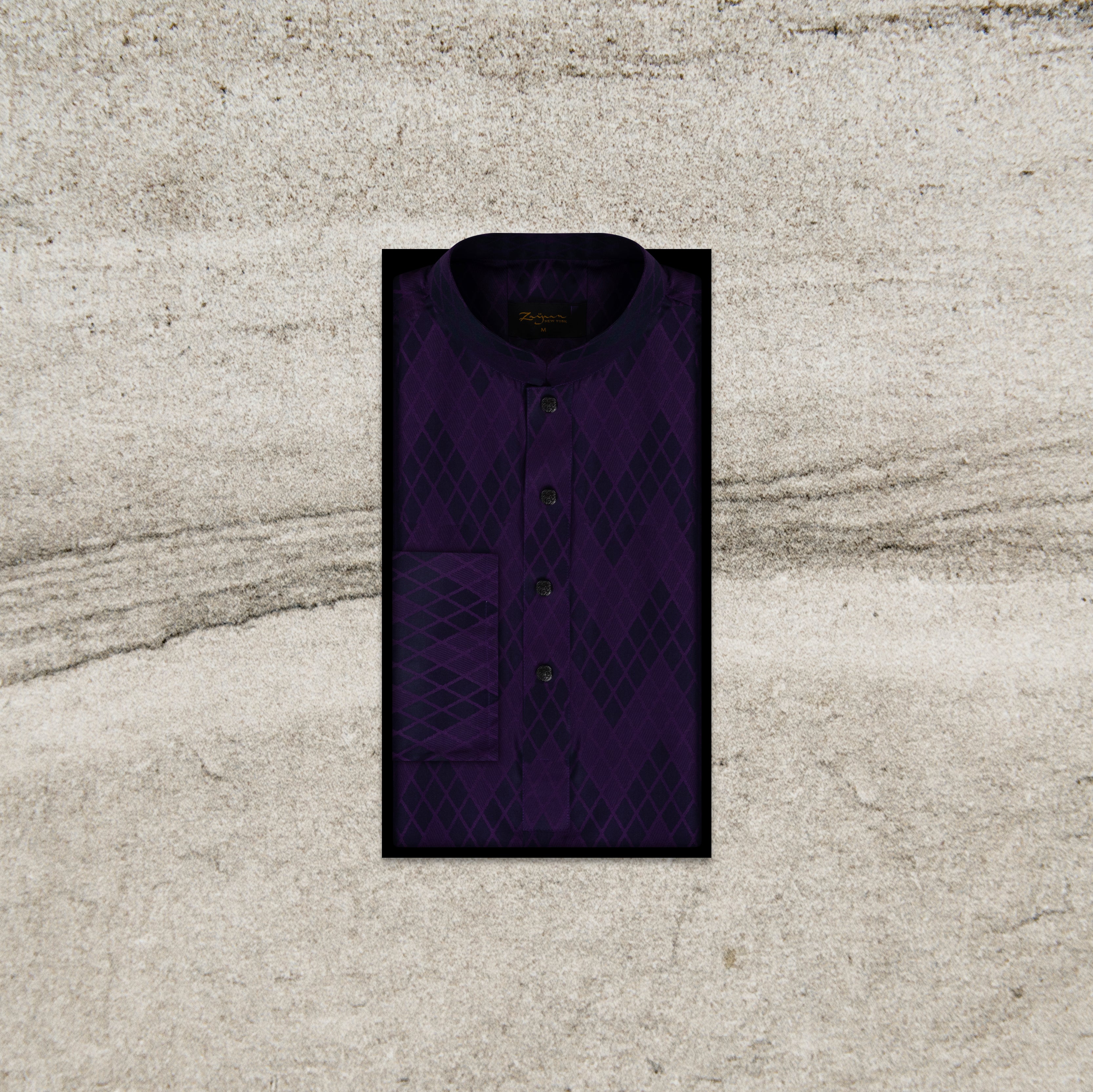 Premium panjabi I purpl I father & son combo