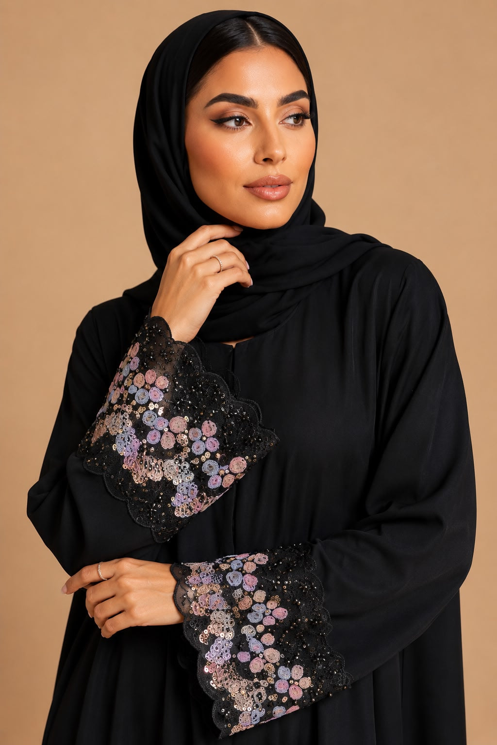 Vespera Bloom Abaya