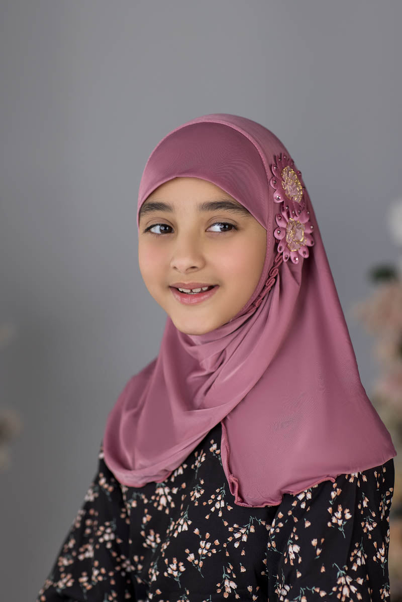 Zayaan Girl Hijab - Kobi Pink