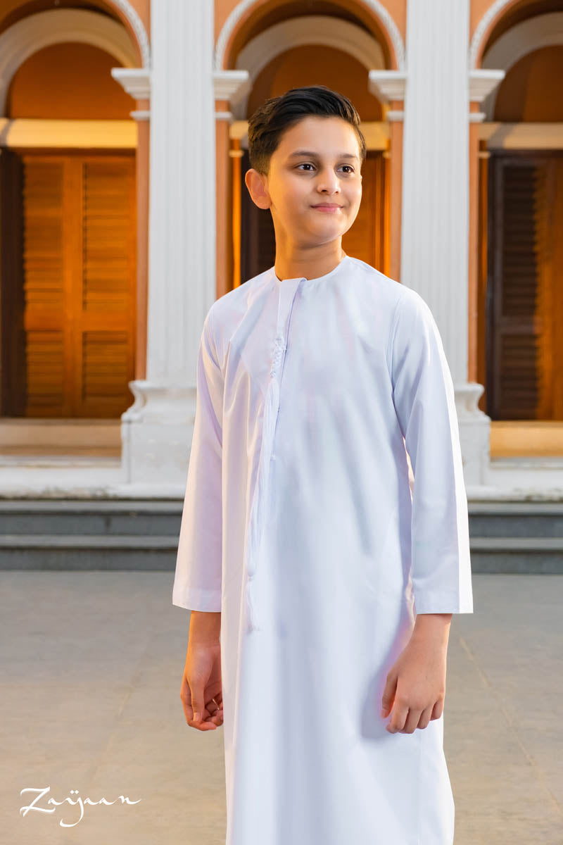 Premium Kids Emirati | White