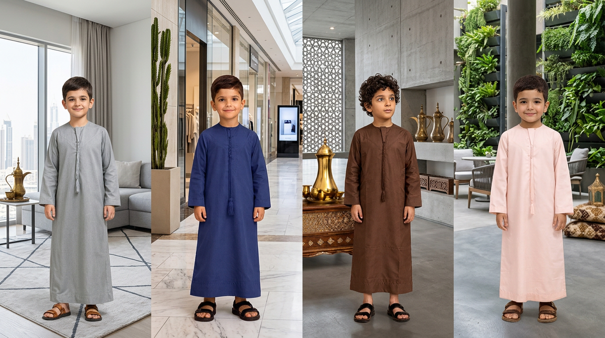 Kids Emirati Thobe