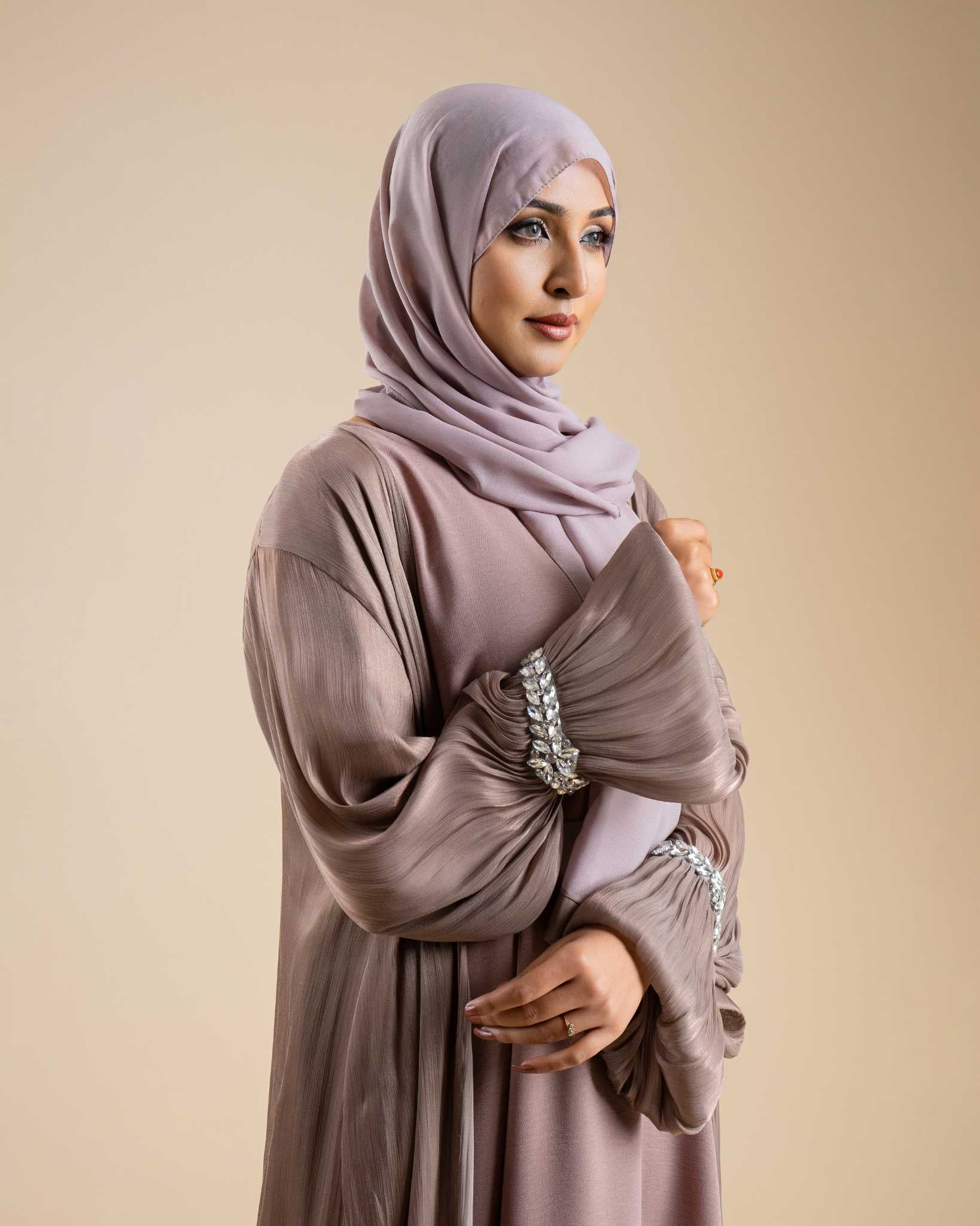 Satin Opulence Abaya