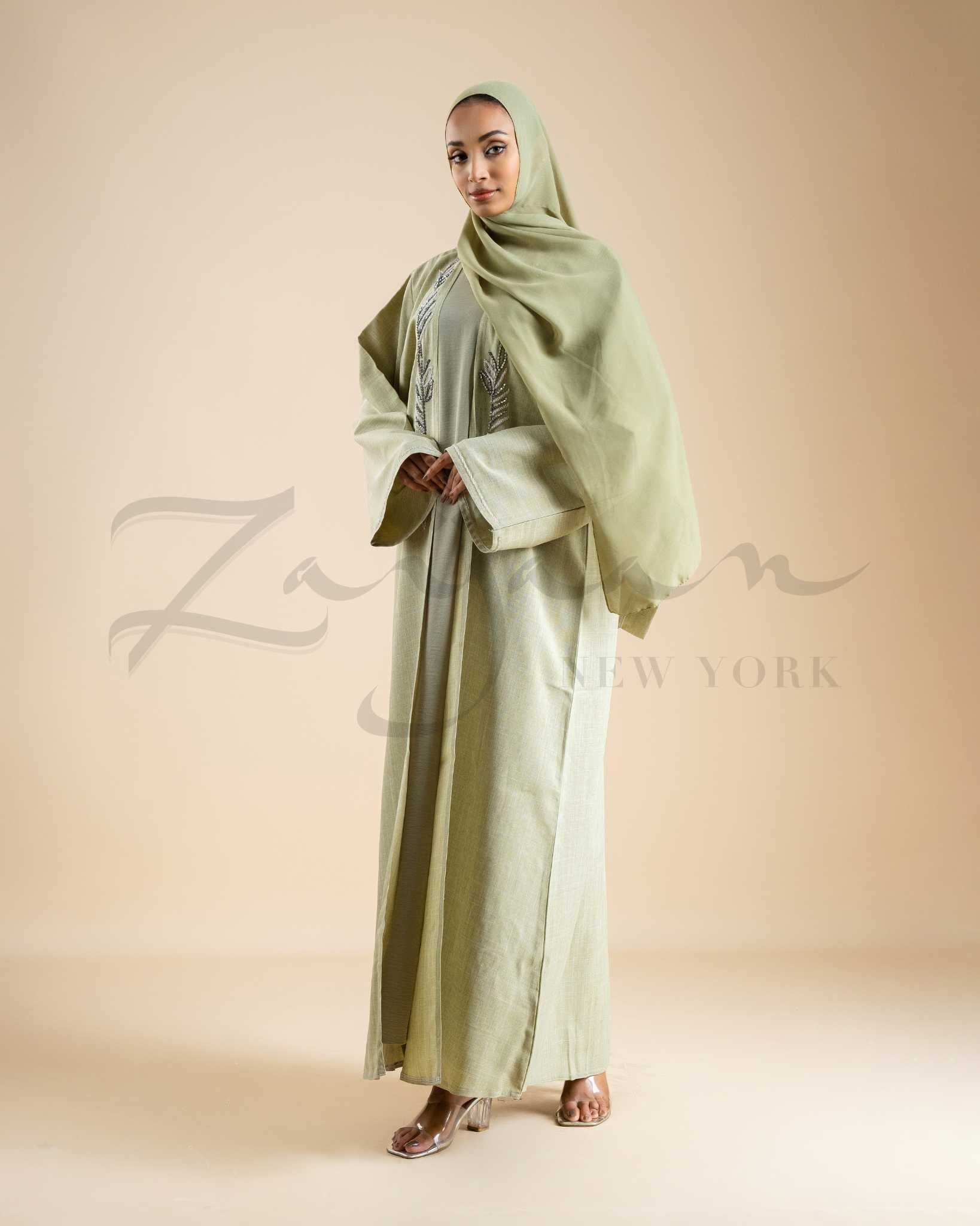 Artisan Kimono Style Abaya