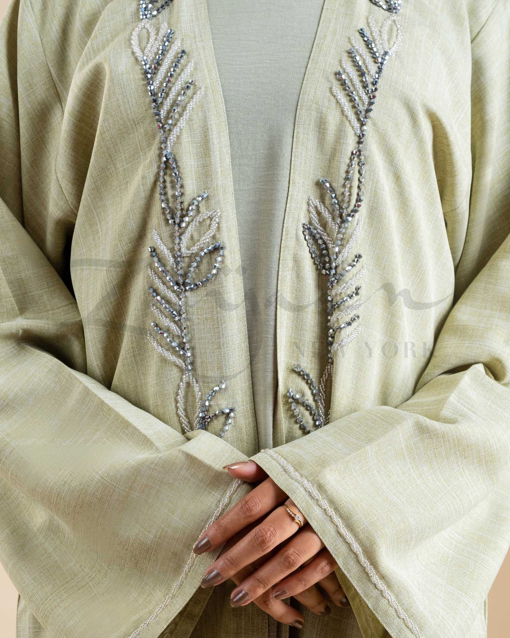 Artisan Kimono Style Abaya